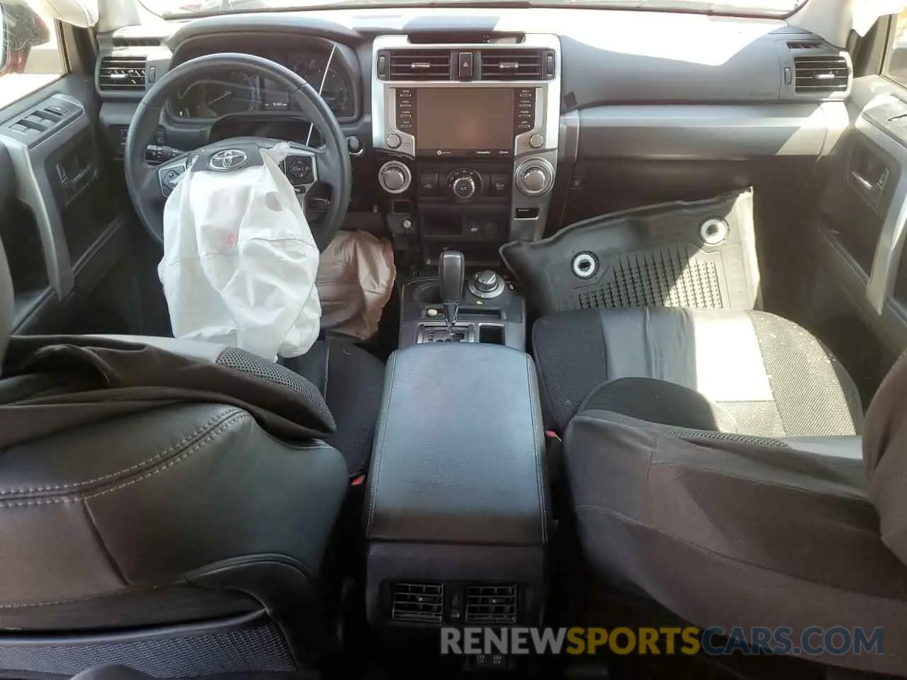 8 Фотография поврежденного автомобиля JTENU5JR0M5856455 TOYOTA 4RUNNER 2021