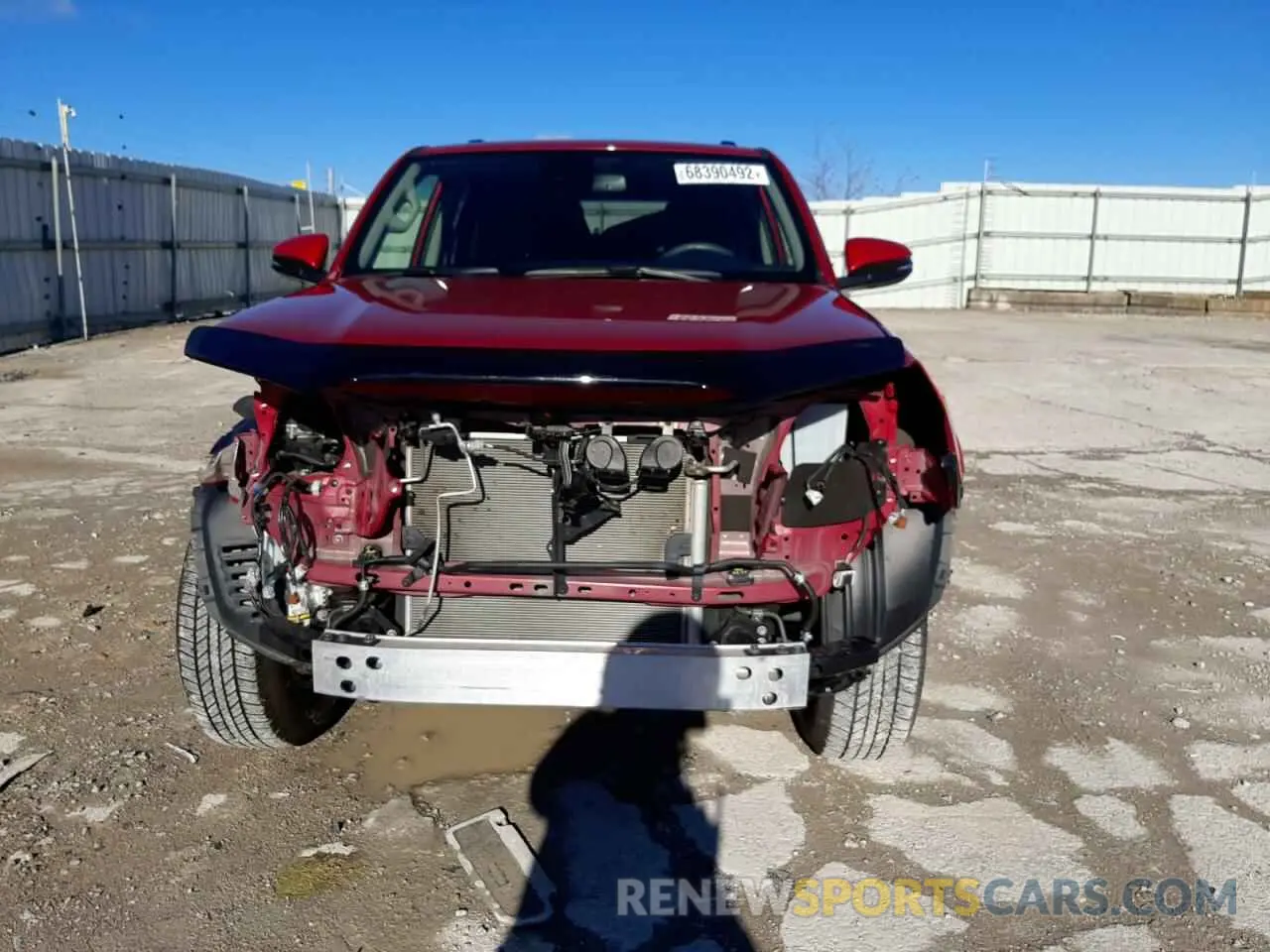 5 Photograph of a damaged car JTENU5JR2M5956427 TOYOTA 4RUNNER 2021