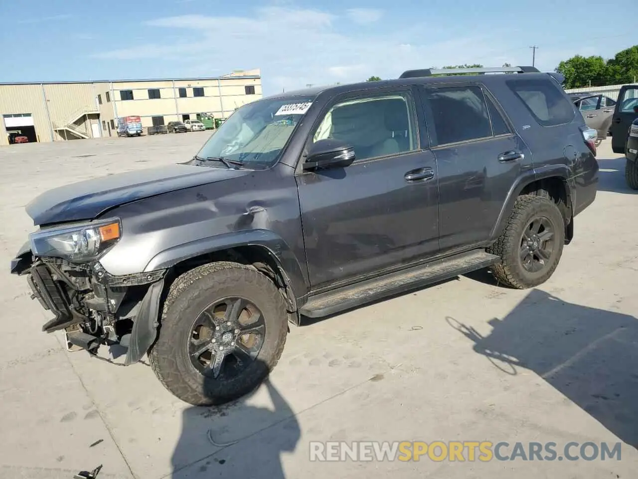 1 Photograph of a damaged car JTENU5JR3M5918267 TOYOTA 4RUNNER 2021