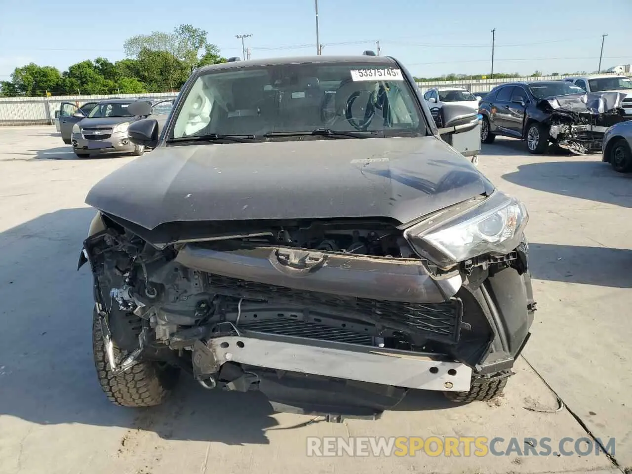 5 Photograph of a damaged car JTENU5JR3M5918267 TOYOTA 4RUNNER 2021