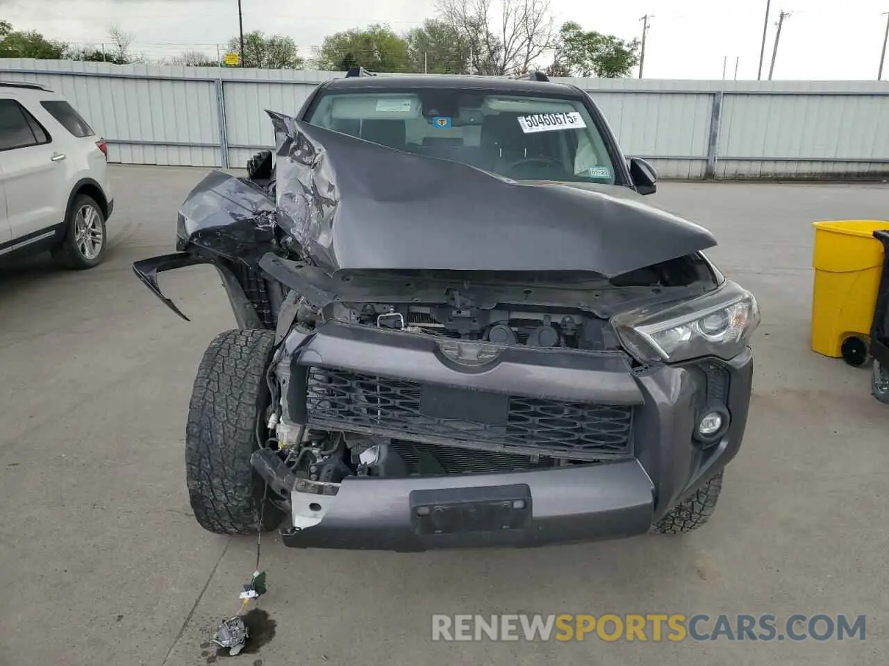 5 Photograph of a damaged car JTENU5JR5M5886633 TOYOTA 4RUNNER 2021