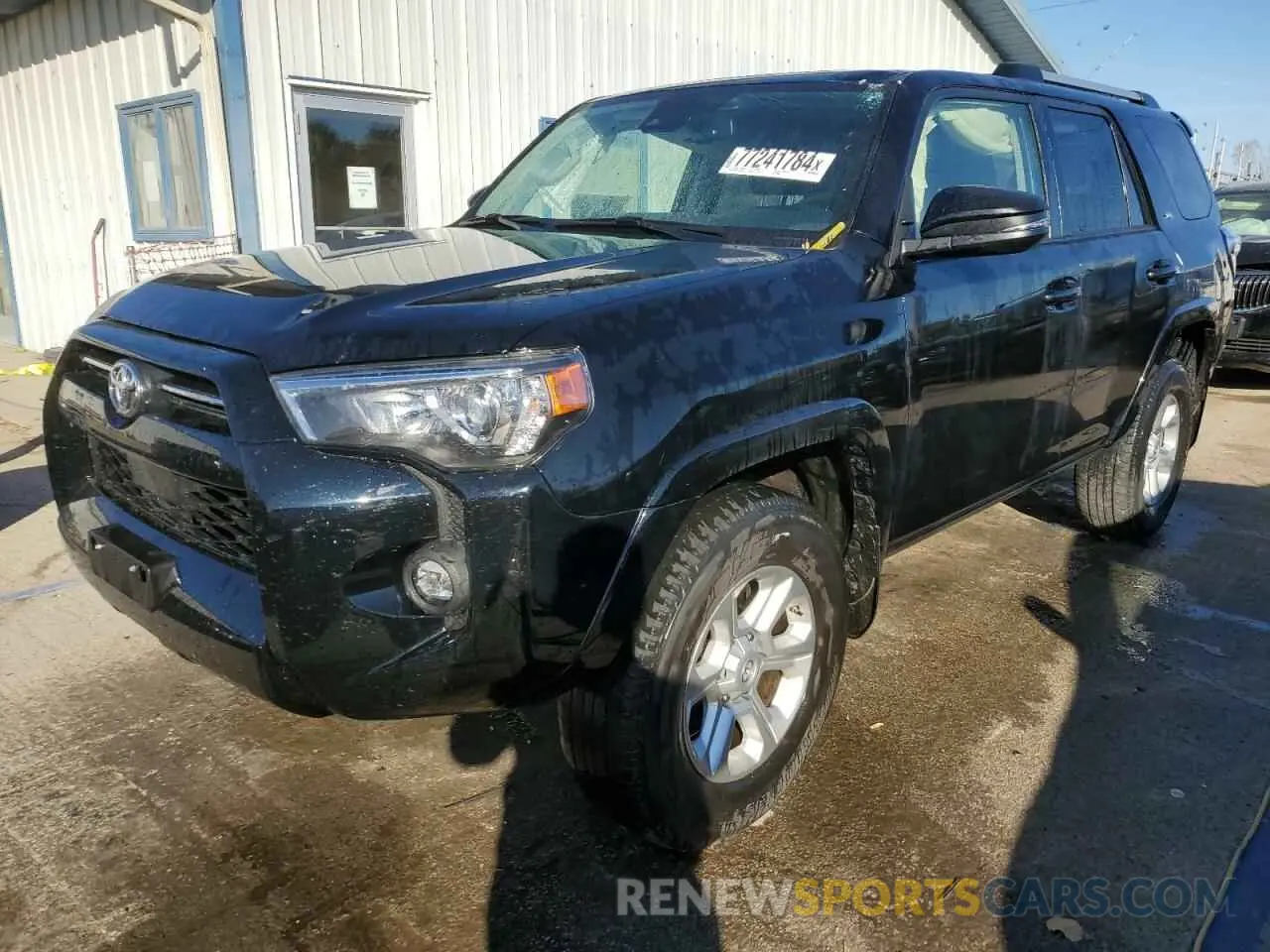 1 Photograph of a damaged car JTENU5JR5M5910526 TOYOTA 4RUNNER 2021