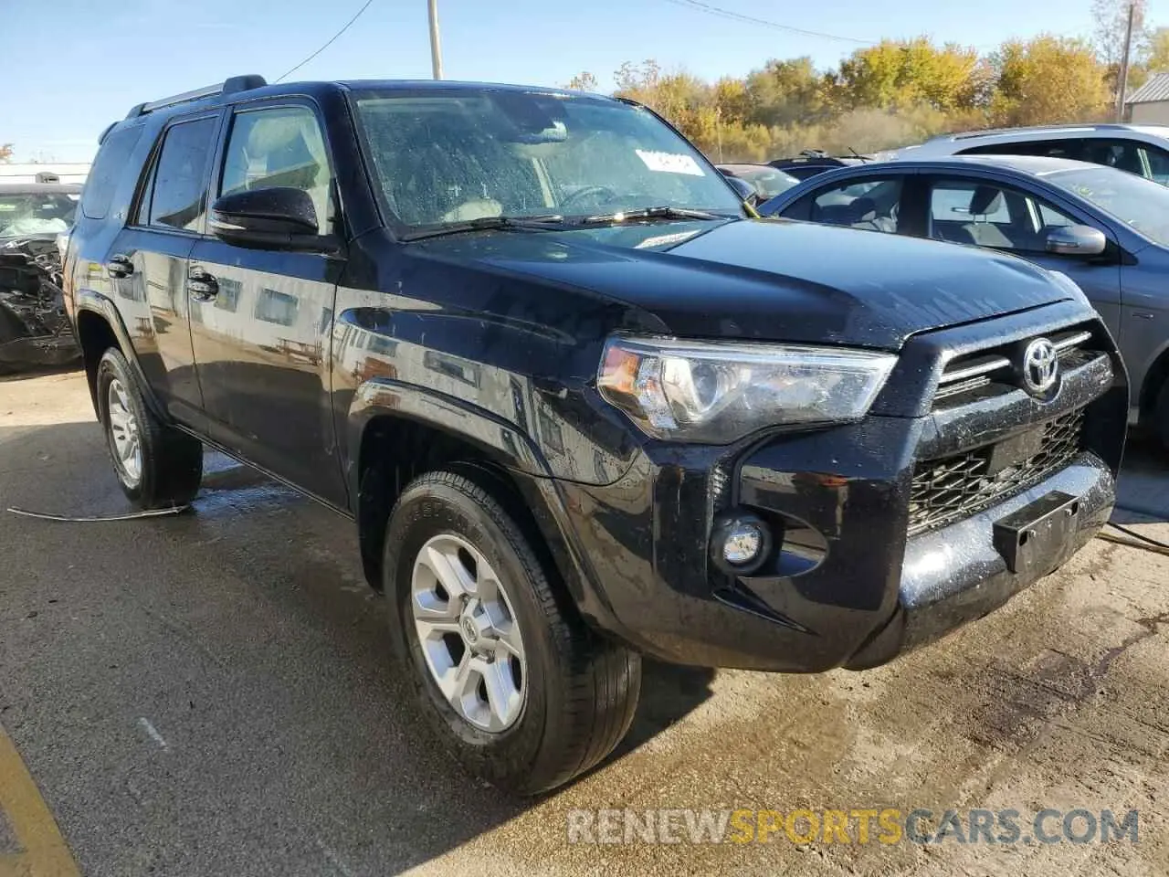 4 Photograph of a damaged car JTENU5JR5M5910526 TOYOTA 4RUNNER 2021