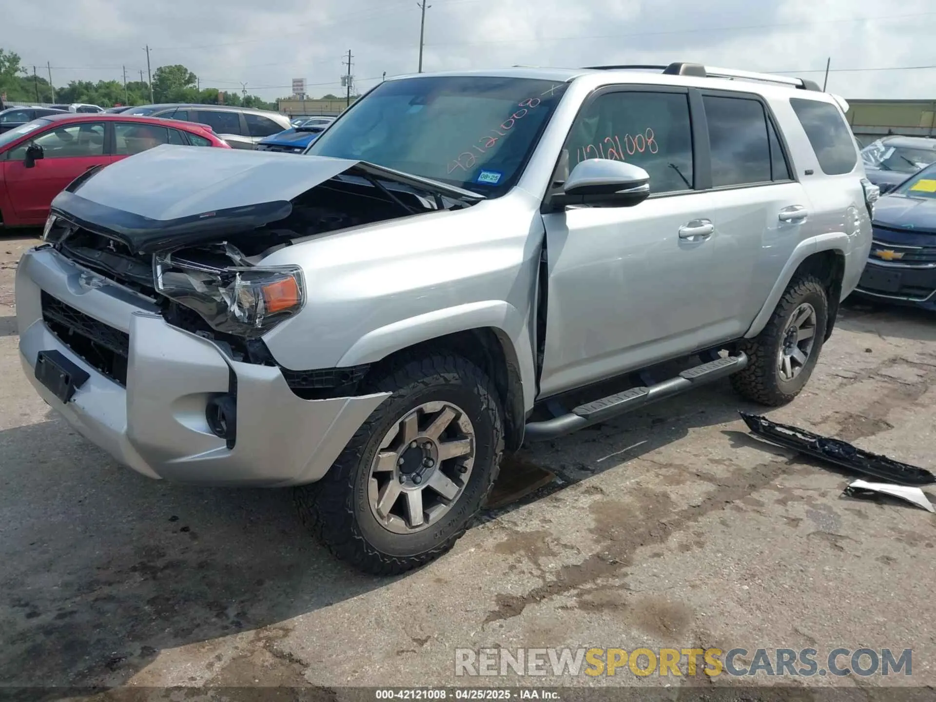 2 Фотография поврежденного автомобиля JTENU5JR5M5946894 TOYOTA 4RUNNER 2021
