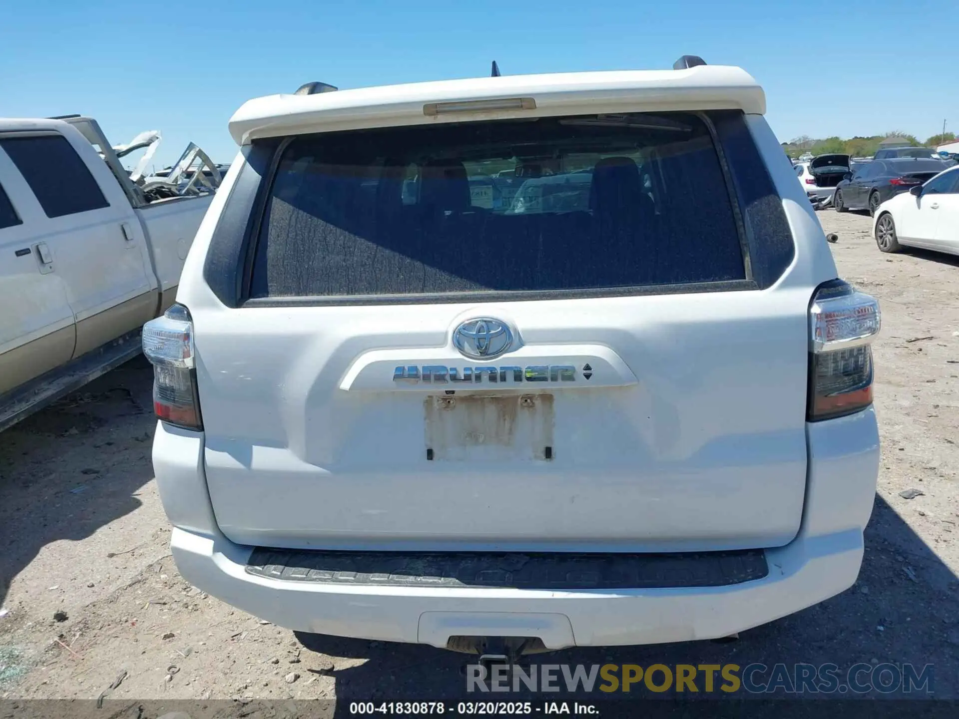 17 Фотография поврежденного автомобиля JTENU5JR5M5954431 TOYOTA 4RUNNER 2021