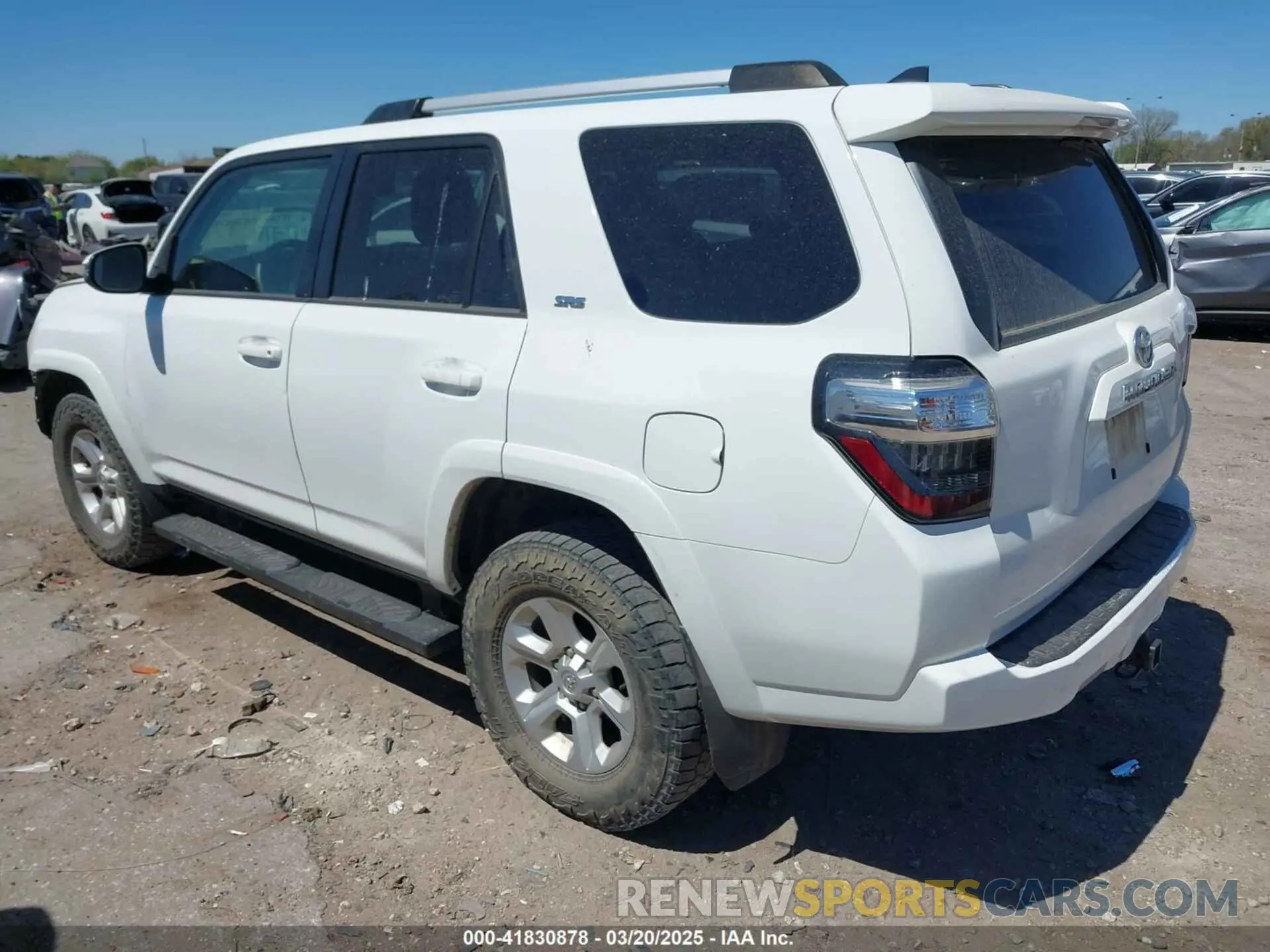 3 Фотография поврежденного автомобиля JTENU5JR5M5954431 TOYOTA 4RUNNER 2021