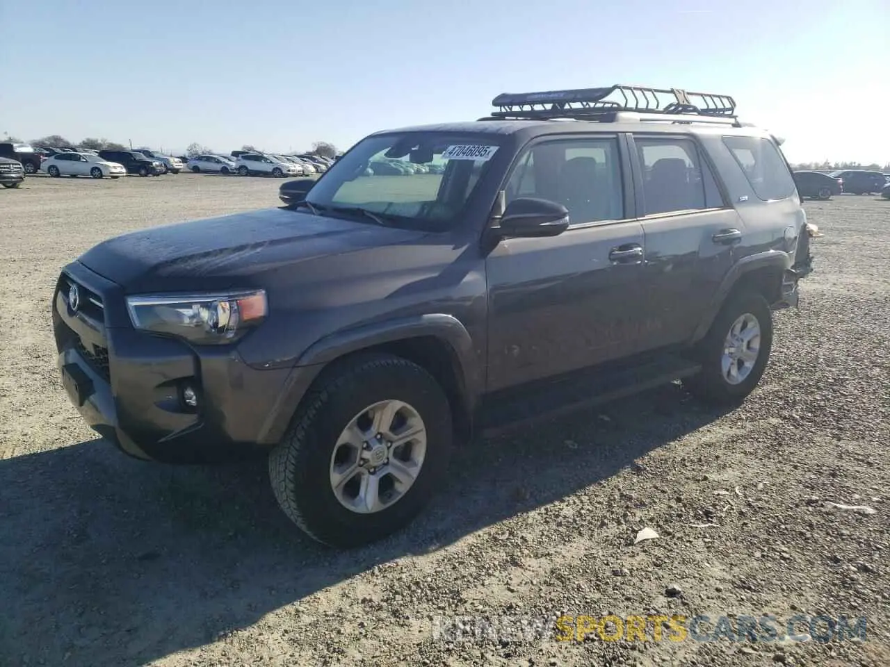 1 Photograph of a damaged car JTENU5JR6M5900328 TOYOTA 4RUNNER 2021