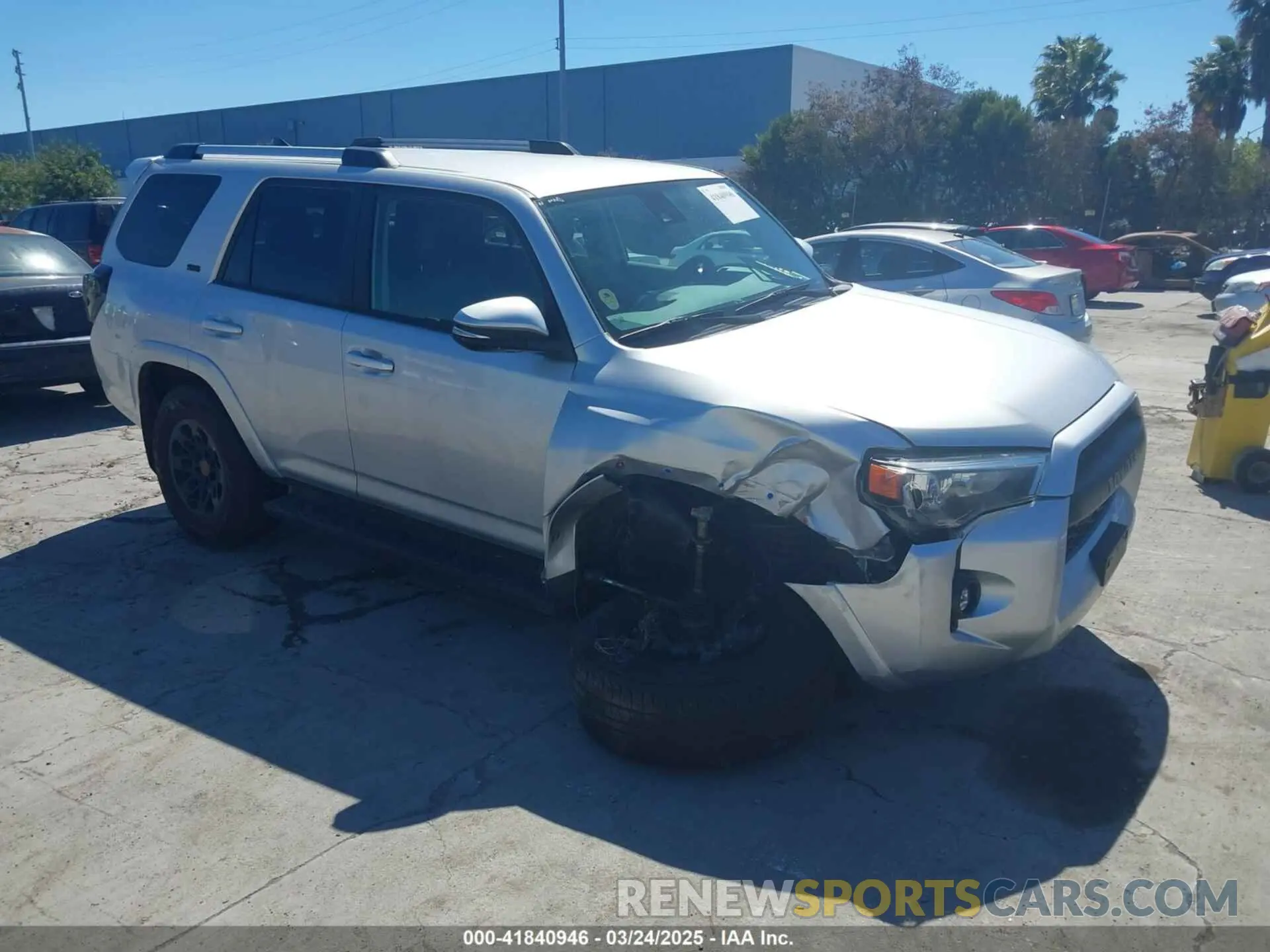 1 Фотография поврежденного автомобиля JTENU5JR6M5930932 TOYOTA 4RUNNER 2021