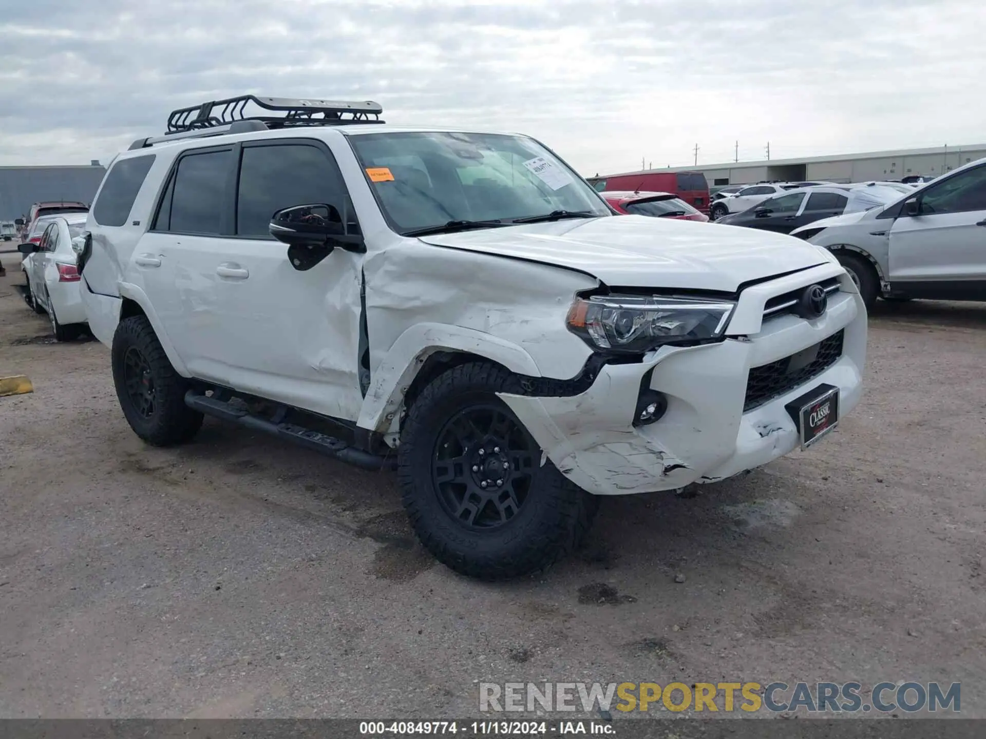 1 Фотография поврежденного автомобиля JTENU5JR7M5877853 TOYOTA 4RUNNER 2021