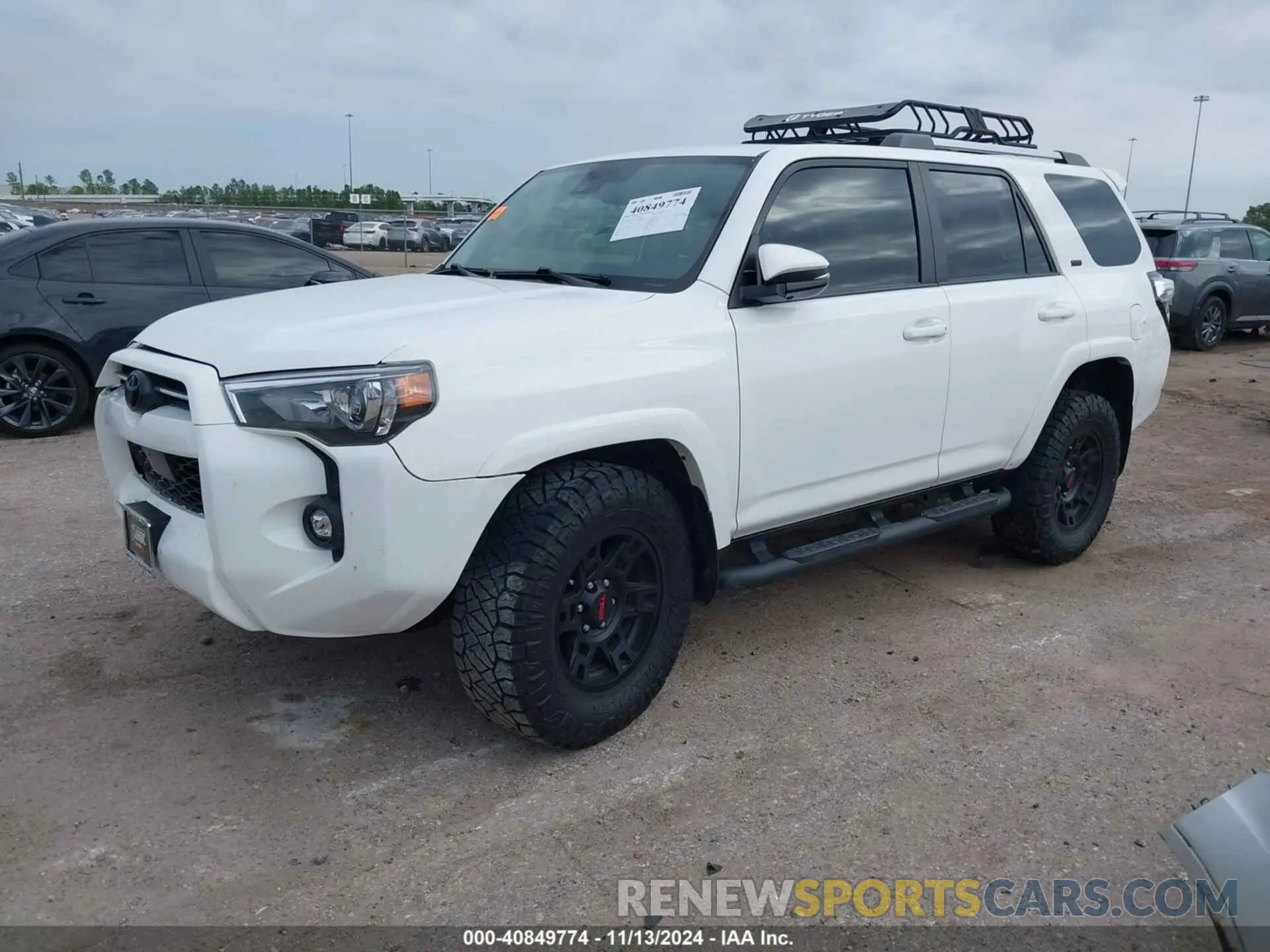 2 Фотография поврежденного автомобиля JTENU5JR7M5877853 TOYOTA 4RUNNER 2021