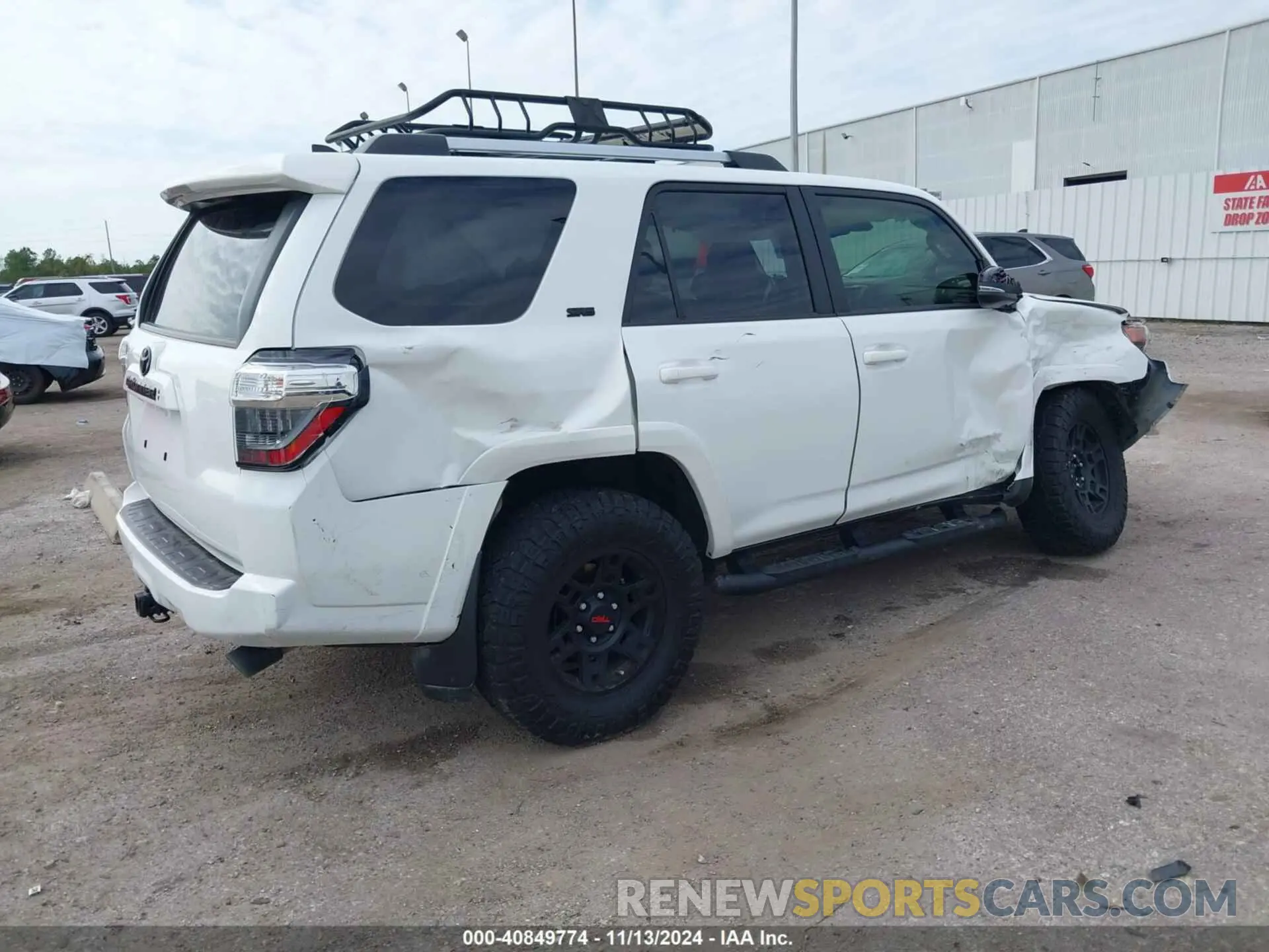 4 Фотография поврежденного автомобиля JTENU5JR7M5877853 TOYOTA 4RUNNER 2021