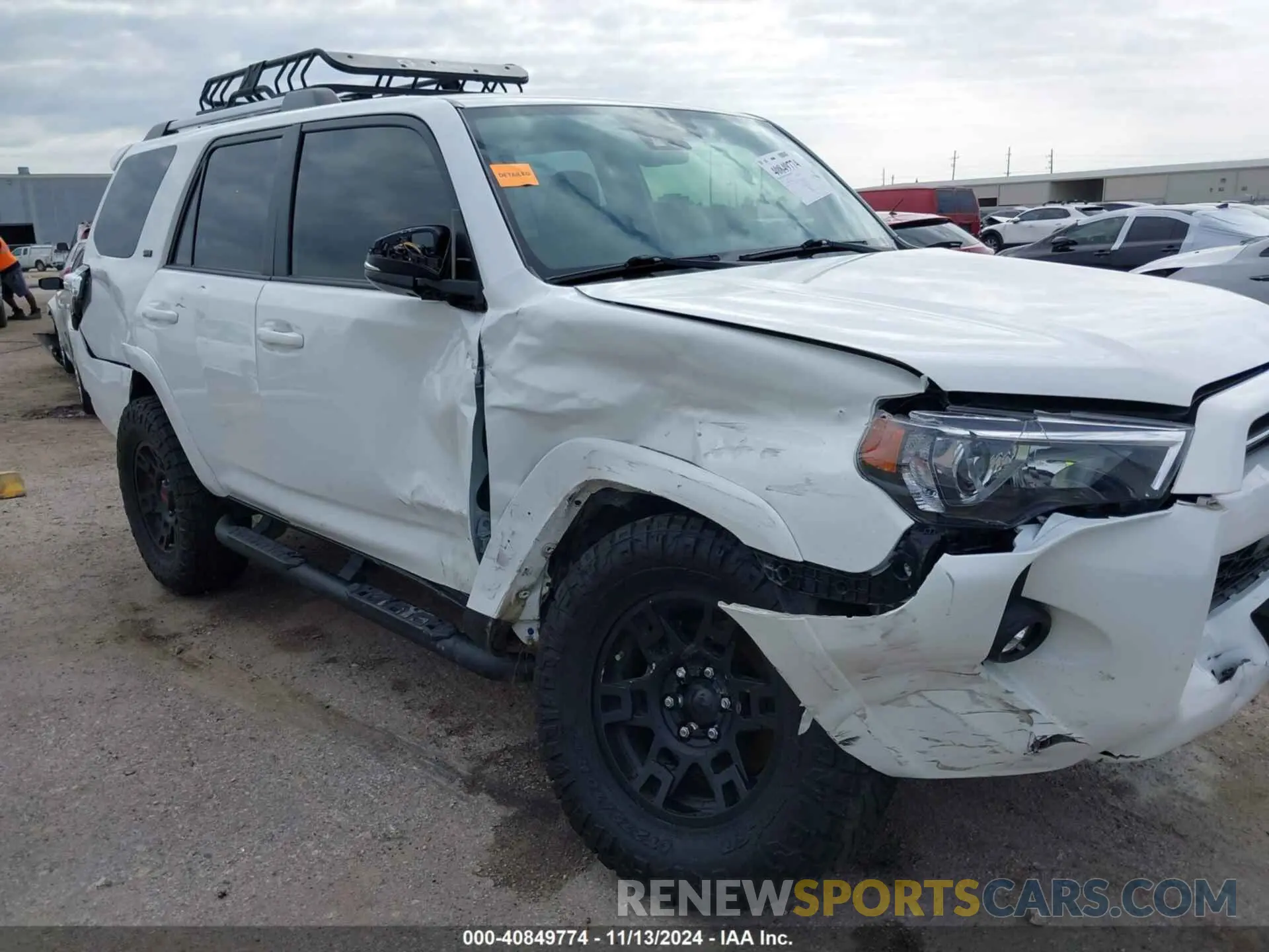 6 Фотография поврежденного автомобиля JTENU5JR7M5877853 TOYOTA 4RUNNER 2021