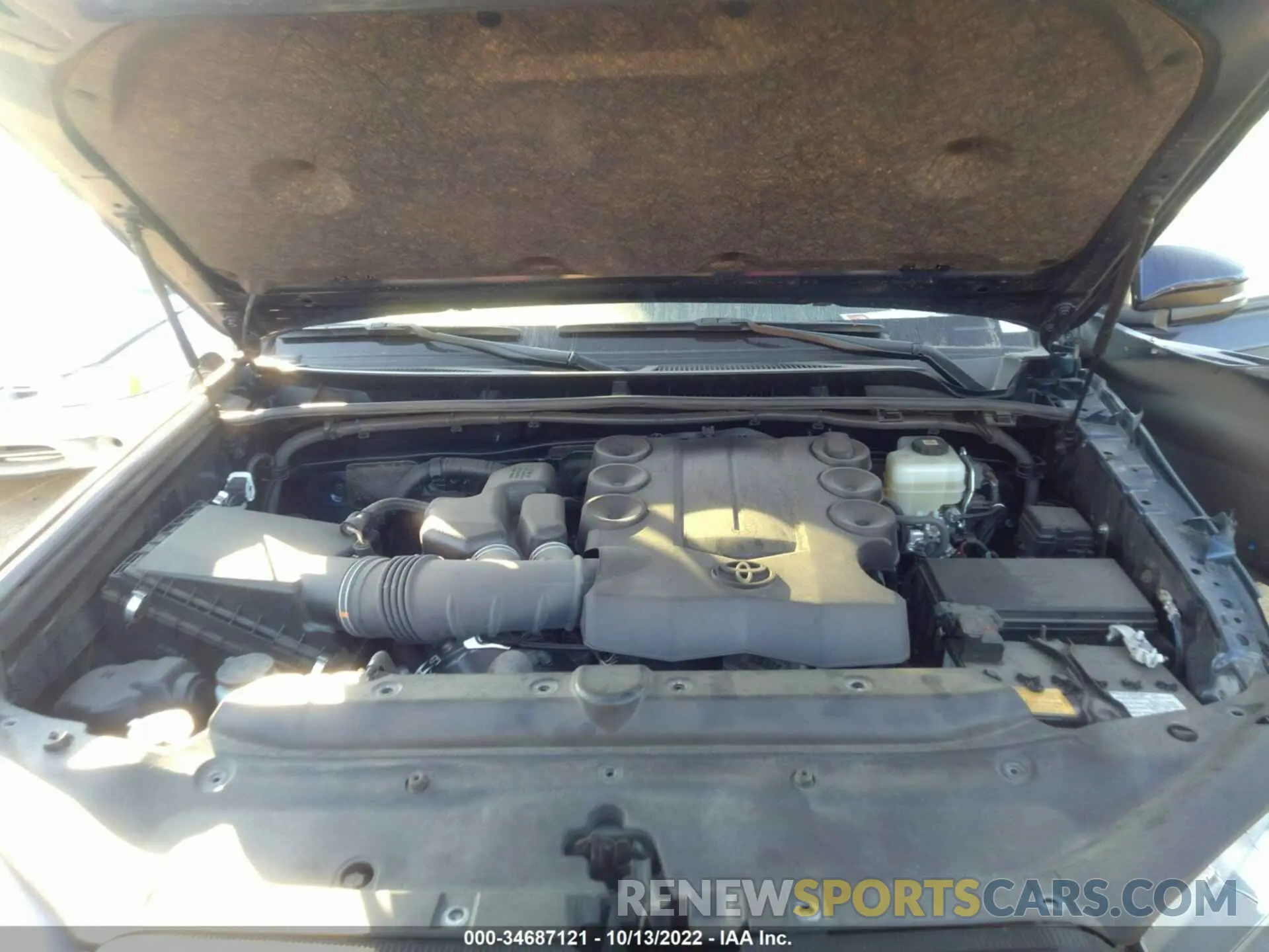 10 Фотография поврежденного автомобиля JTENU5JR7M5897701 TOYOTA 4RUNNER 2021