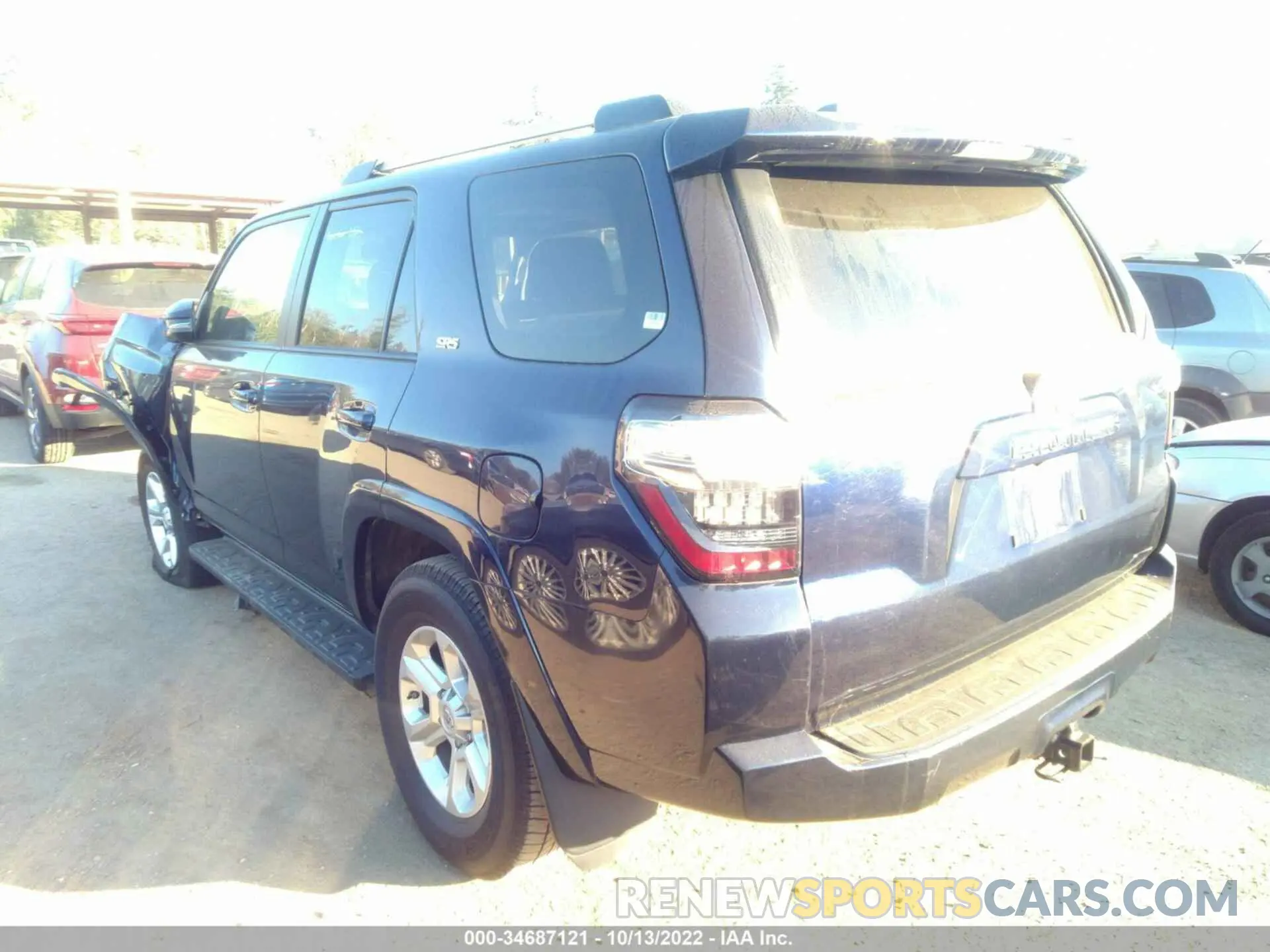 3 Фотография поврежденного автомобиля JTENU5JR7M5897701 TOYOTA 4RUNNER 2021