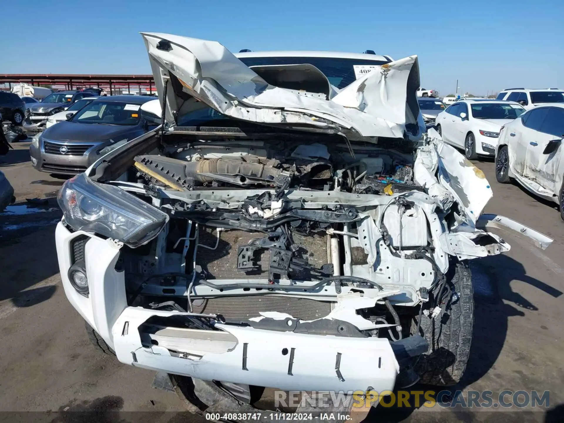 6 Photograph of a damaged car JTEPU5JR1M5853363 TOYOTA 4RUNNER 2021