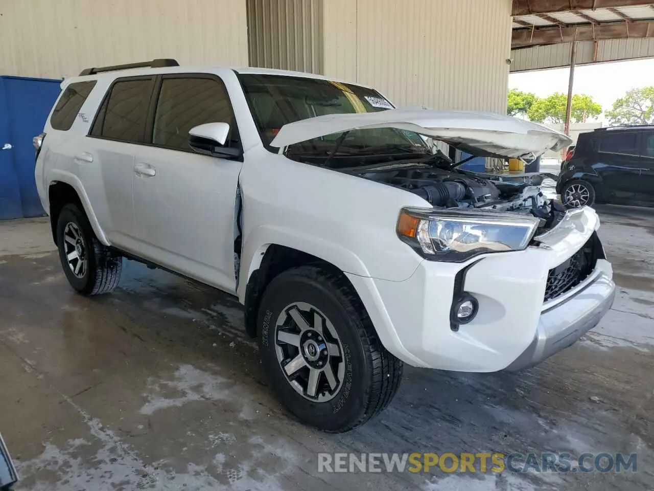 4 Фотография поврежденного автомобиля JTEPU5JR2M5963841 TOYOTA 4RUNNER 2021
