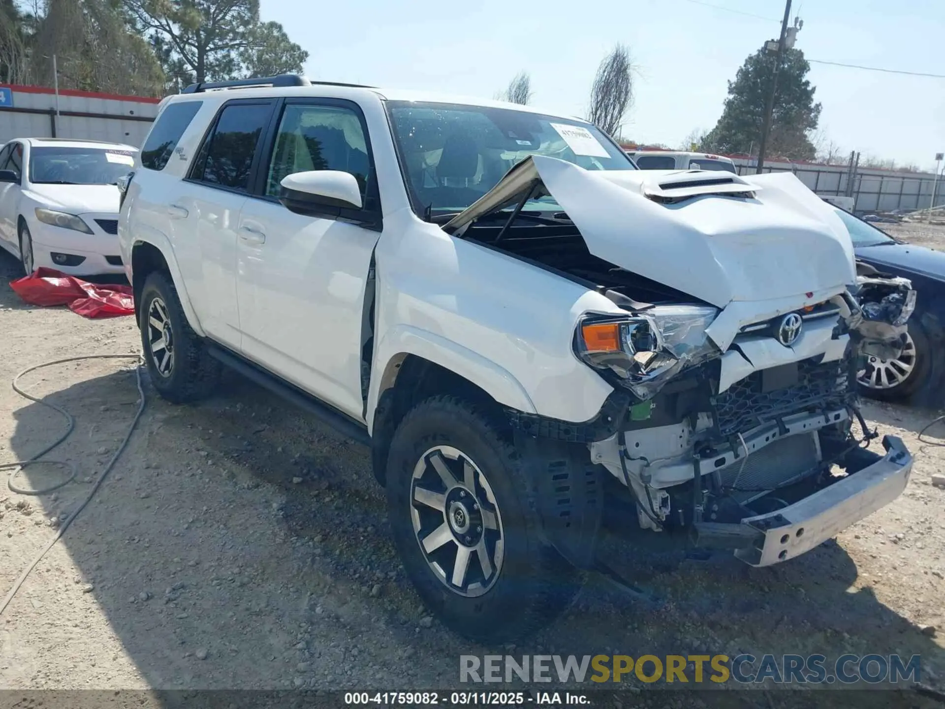 1 Фотография поврежденного автомобиля JTEPU5JR4M5838551 TOYOTA 4RUNNER 2021