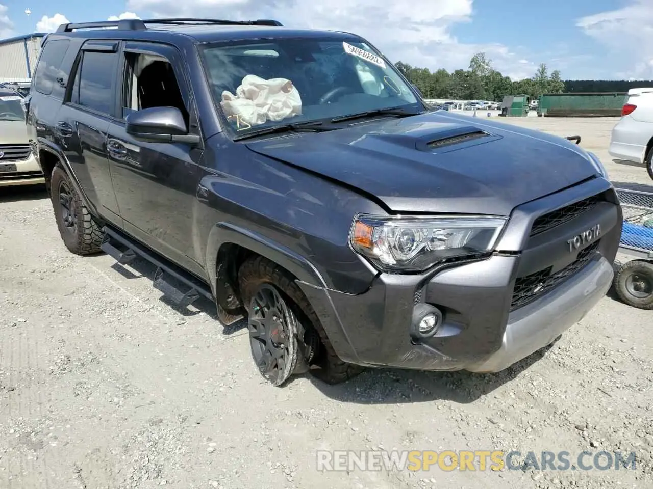1 Photograph of a damaged car JTEPU5JRXM5865091 TOYOTA 4RUNNER 2021