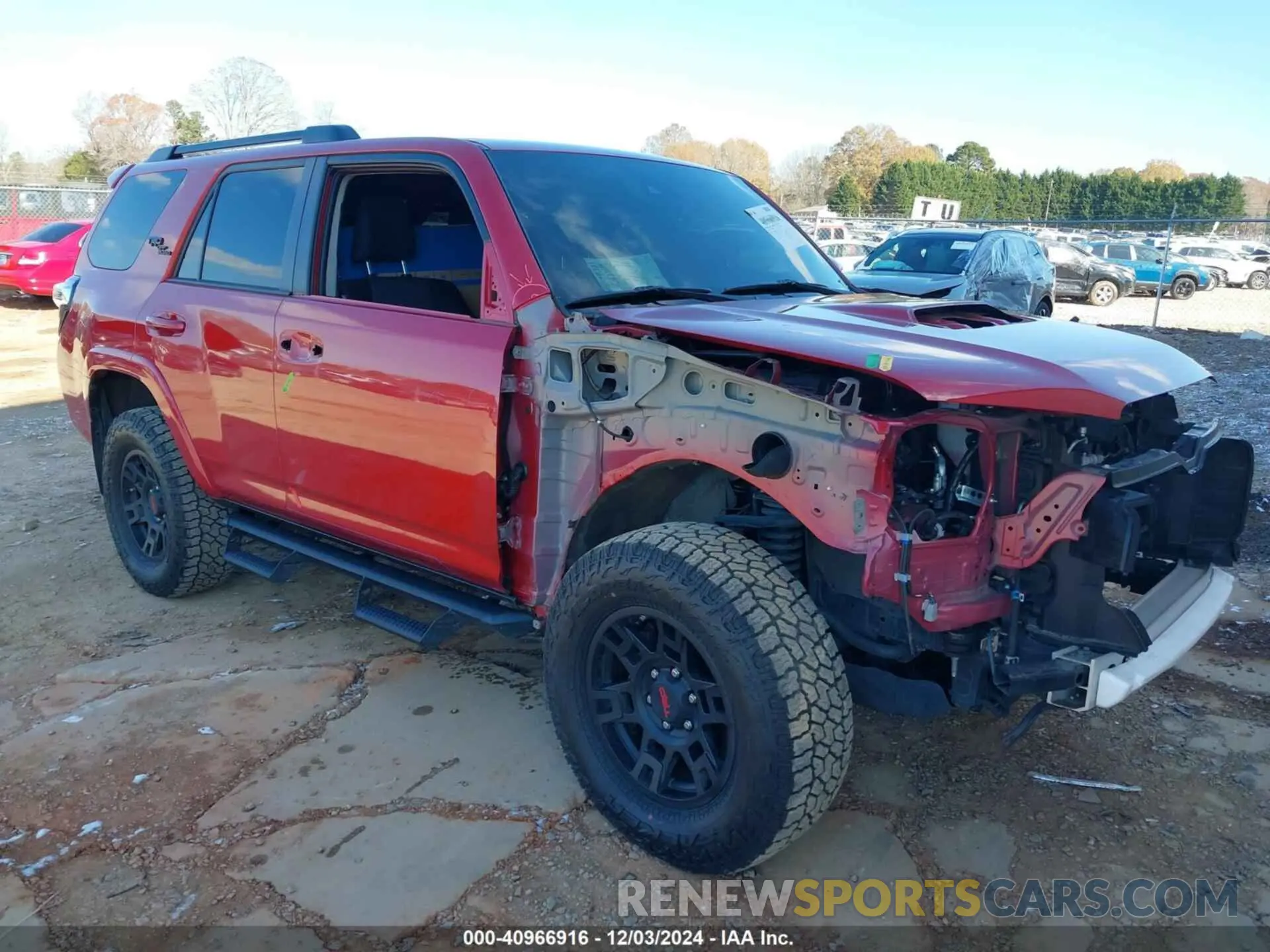 1 Фотография поврежденного автомобиля JTEPU5JRXM5886619 TOYOTA 4RUNNER 2021