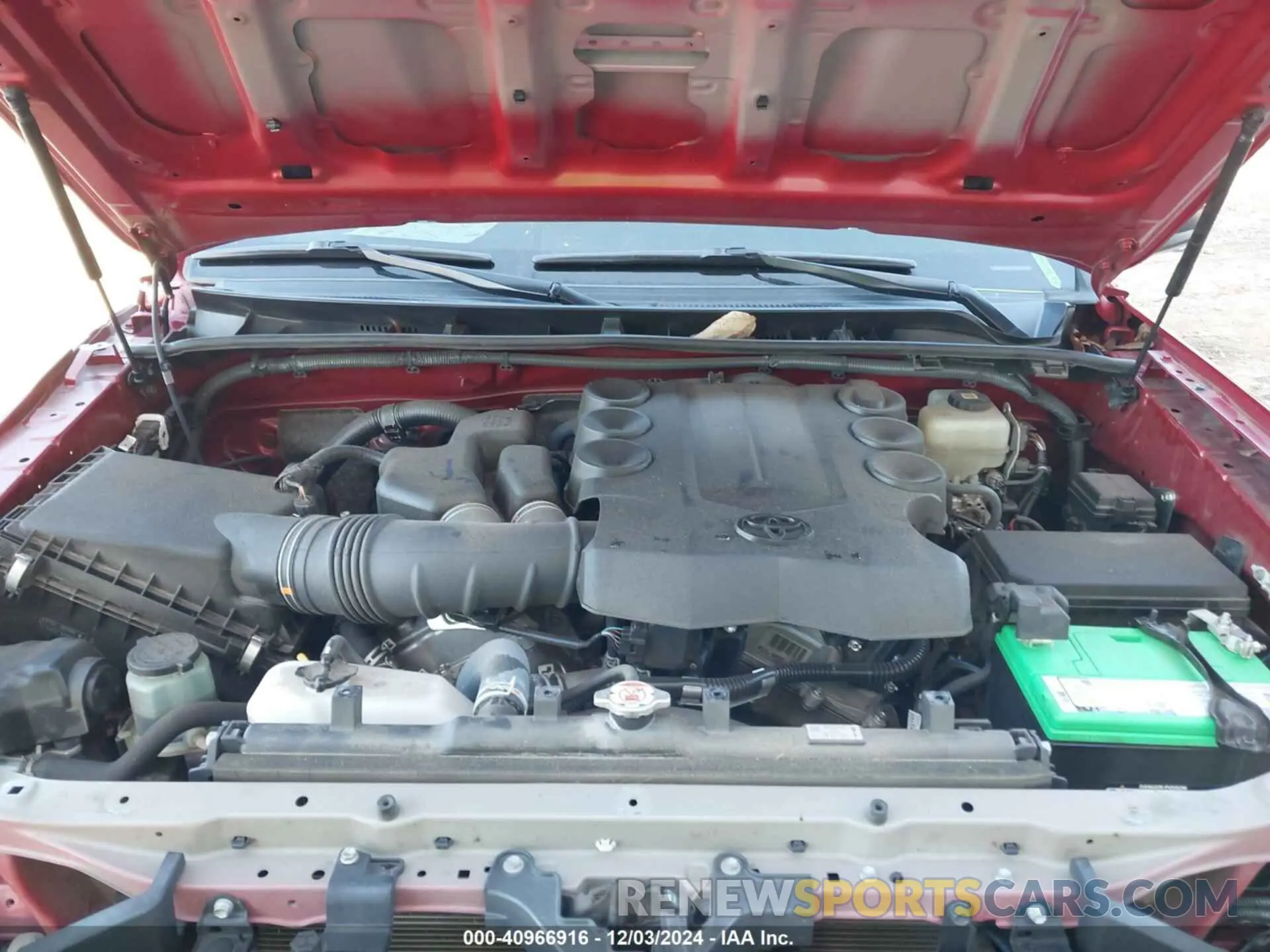 10 Фотография поврежденного автомобиля JTEPU5JRXM5886619 TOYOTA 4RUNNER 2021