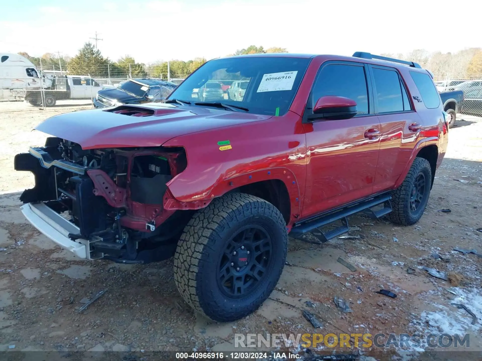 2 Фотография поврежденного автомобиля JTEPU5JRXM5886619 TOYOTA 4RUNNER 2021