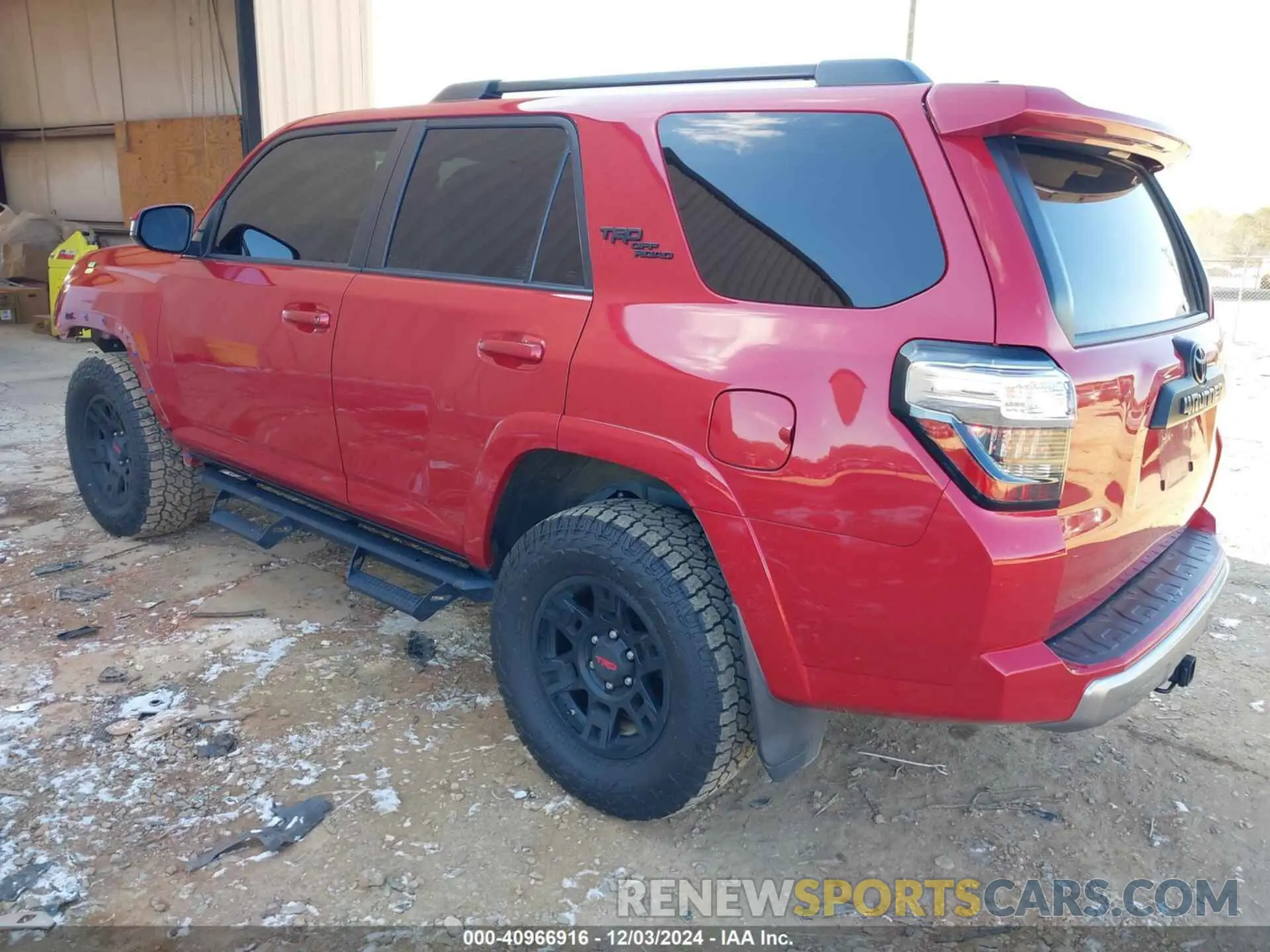 3 Фотография поврежденного автомобиля JTEPU5JRXM5886619 TOYOTA 4RUNNER 2021