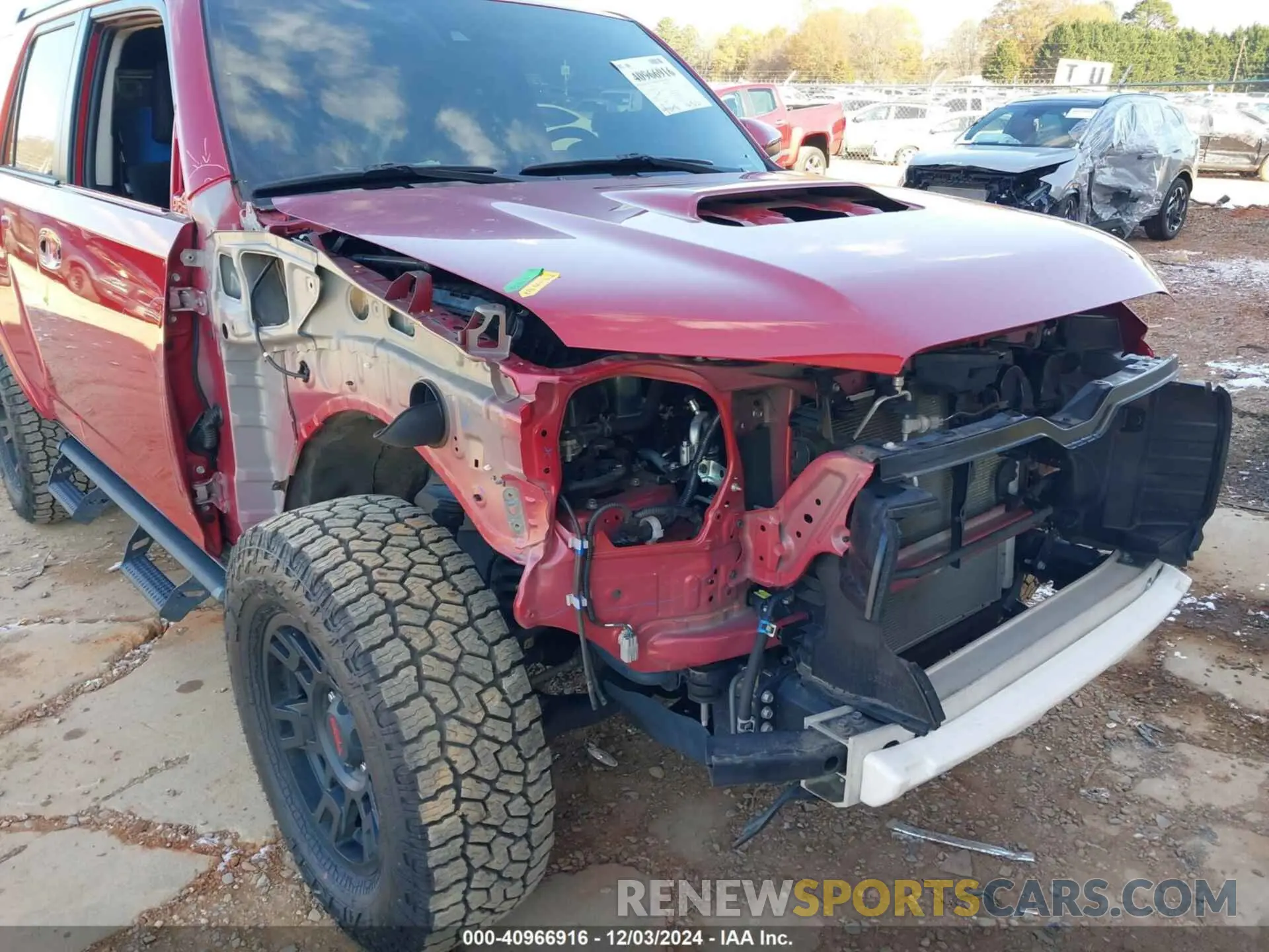 6 Фотография поврежденного автомобиля JTEPU5JRXM5886619 TOYOTA 4RUNNER 2021