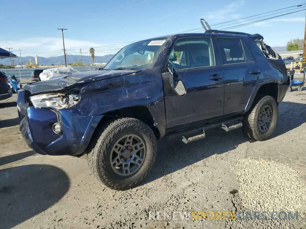 1 Фотография поврежденного автомобиля JTERU5JR1M5845692 TOYOTA 4RUNNER 2021