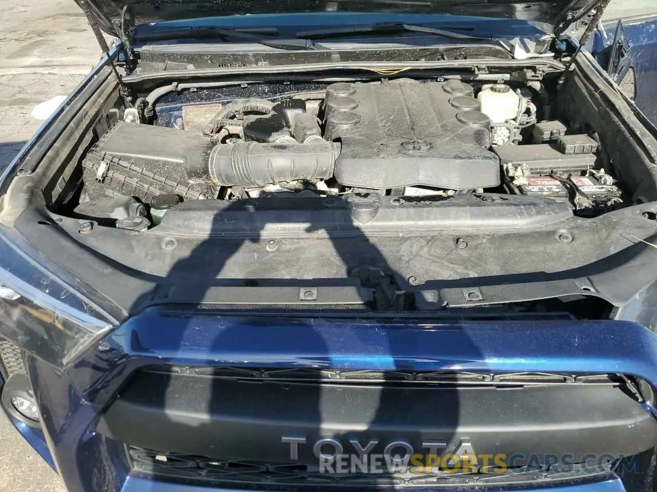 12 Фотография поврежденного автомобиля JTERU5JR1M5845692 TOYOTA 4RUNNER 2021
