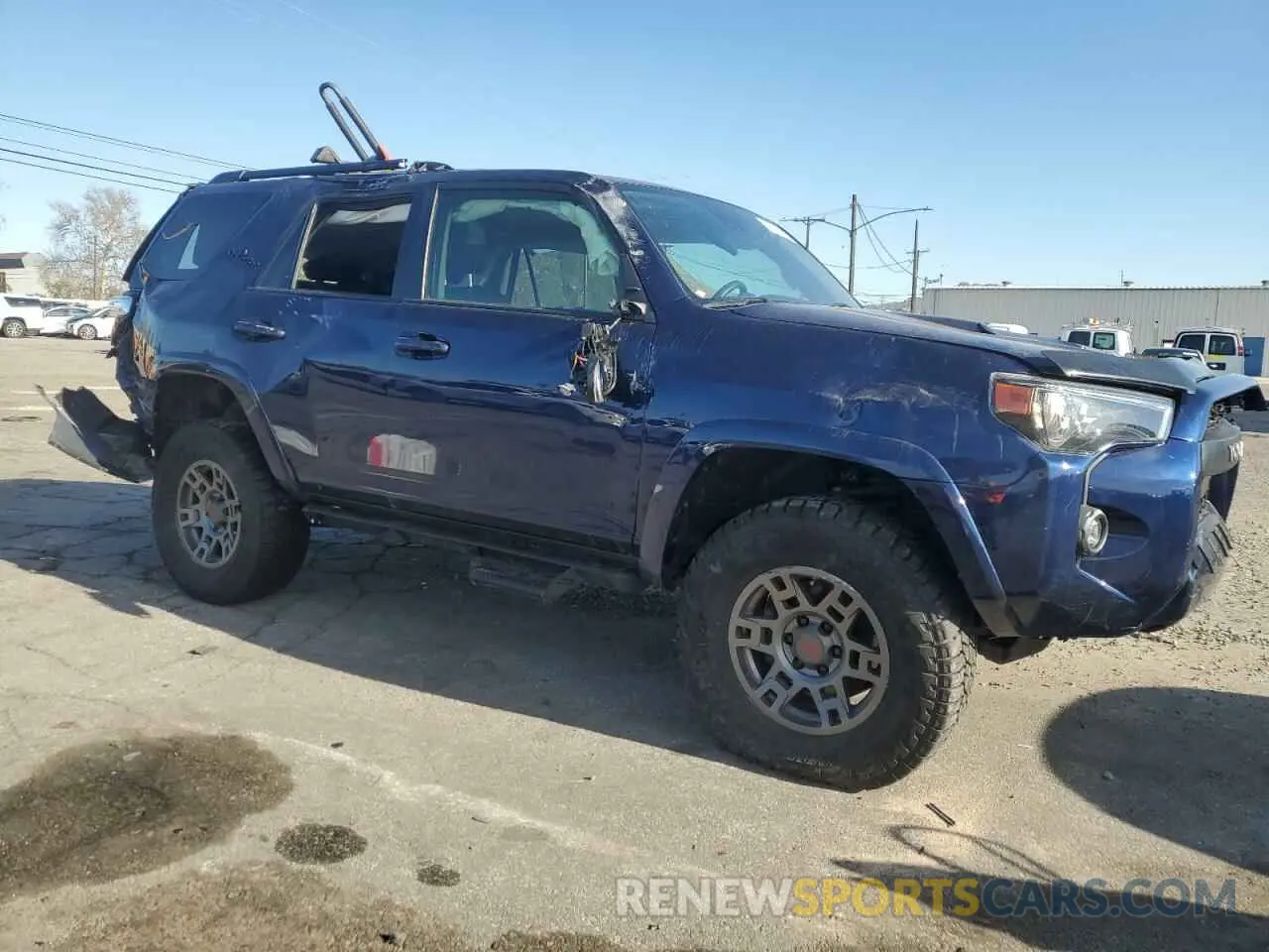 4 Фотография поврежденного автомобиля JTERU5JR1M5845692 TOYOTA 4RUNNER 2021