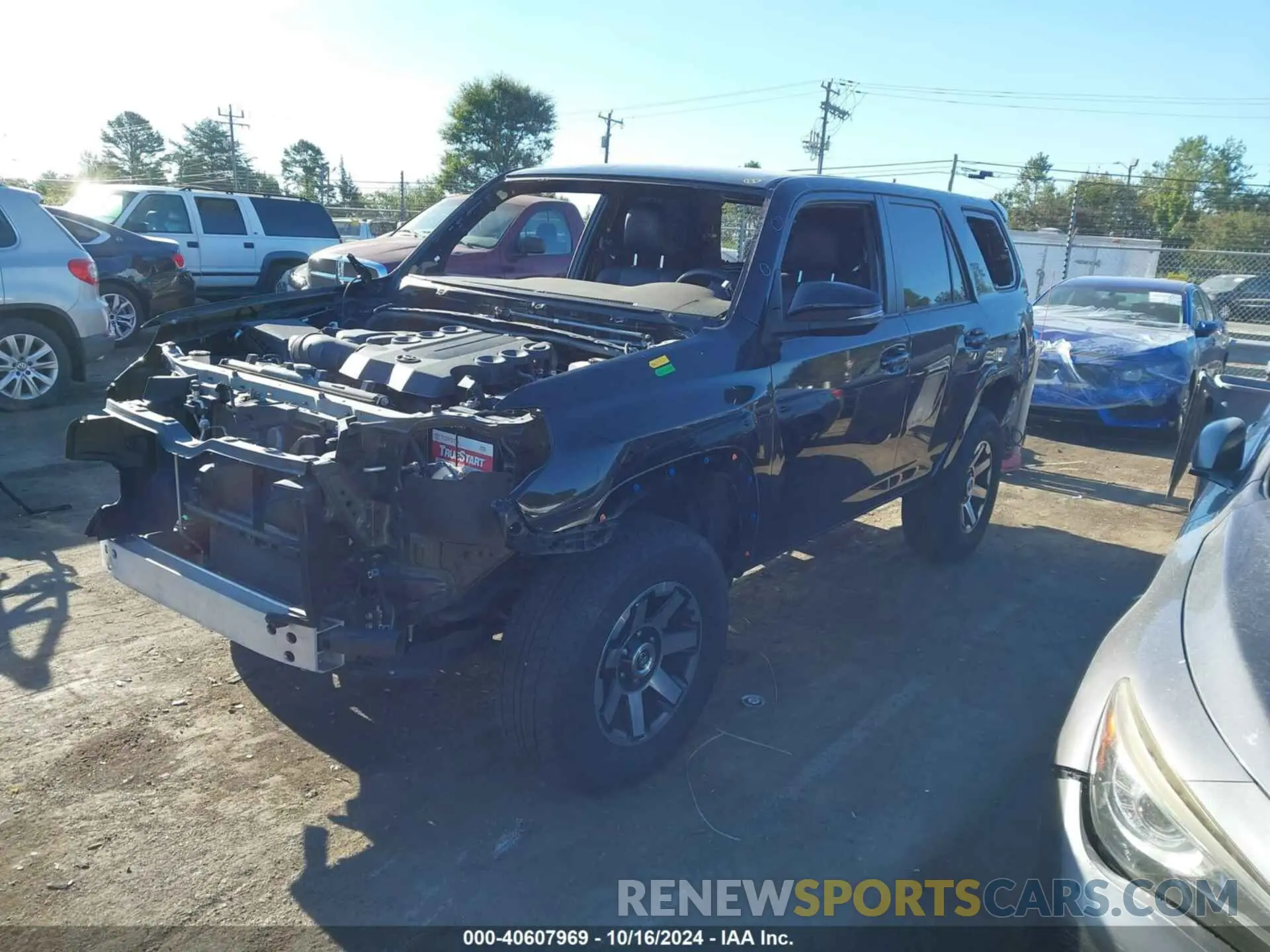 2 Photograph of a damaged car JTERU5JR1M5855560 TOYOTA 4RUNNER 2021