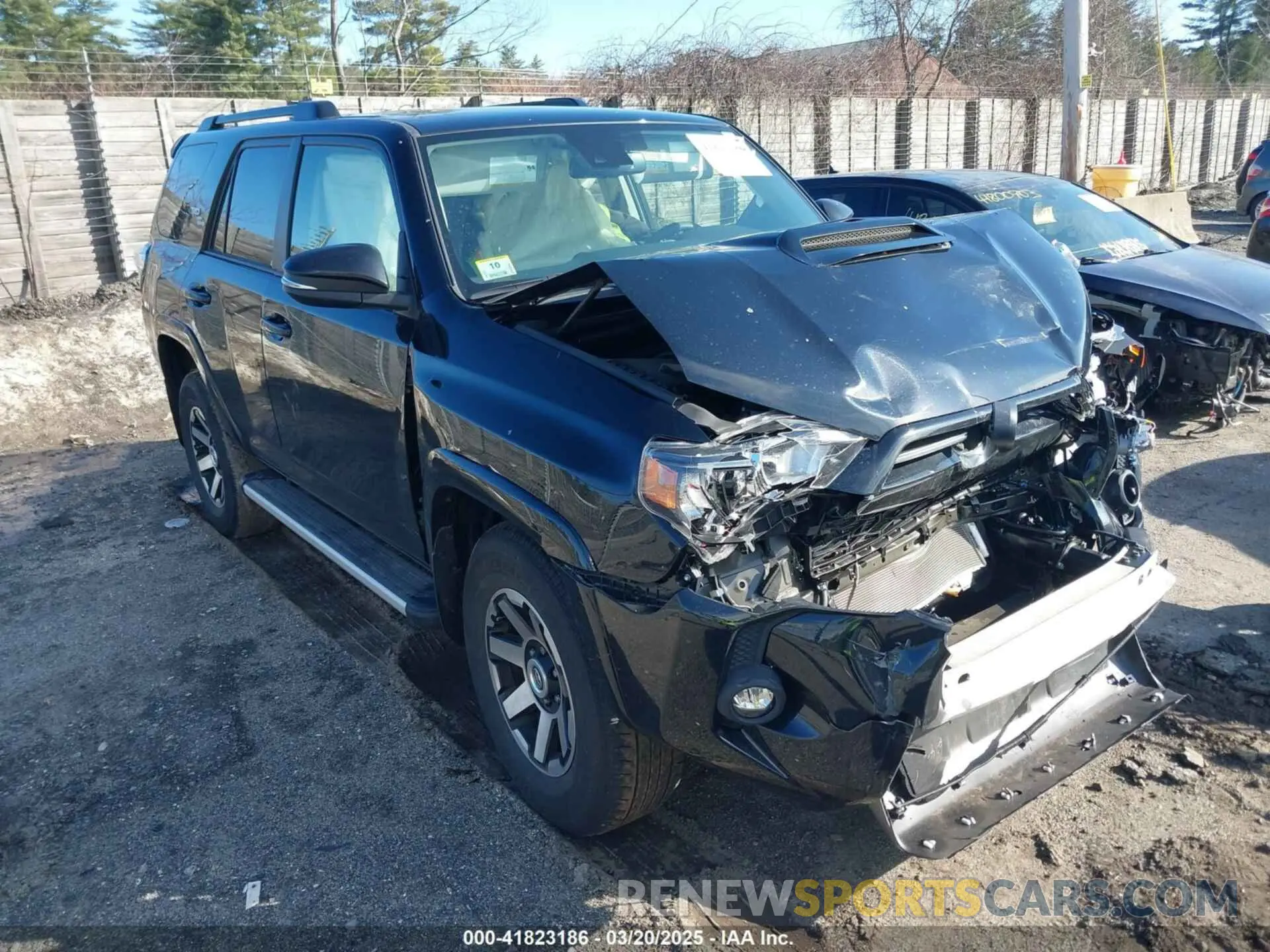 1 Фотография поврежденного автомобиля JTERU5JR1M5970644 TOYOTA 4RUNNER 2021