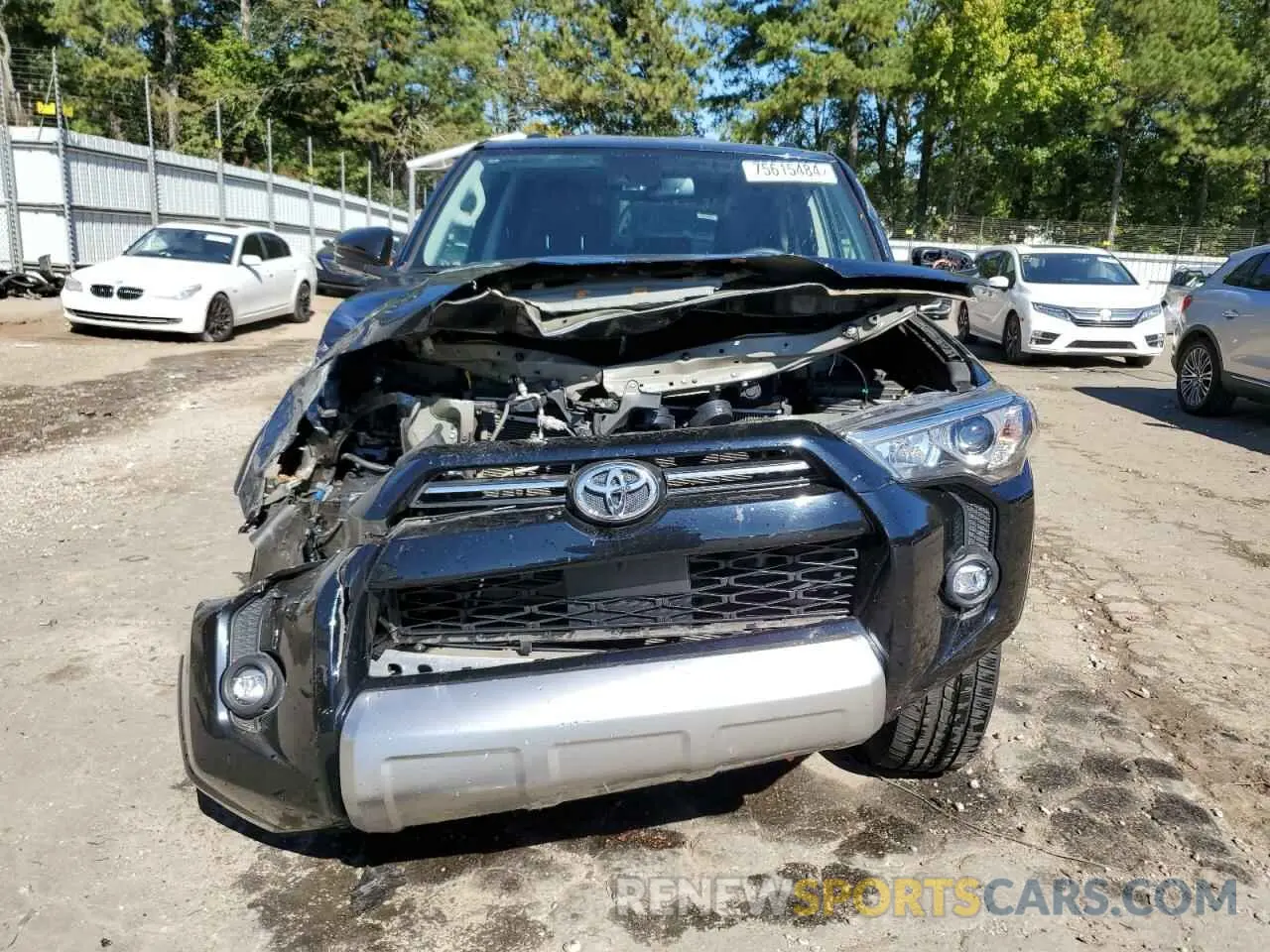 5 Фотография поврежденного автомобиля JTERU5JR3M5869413 TOYOTA 4RUNNER 2021