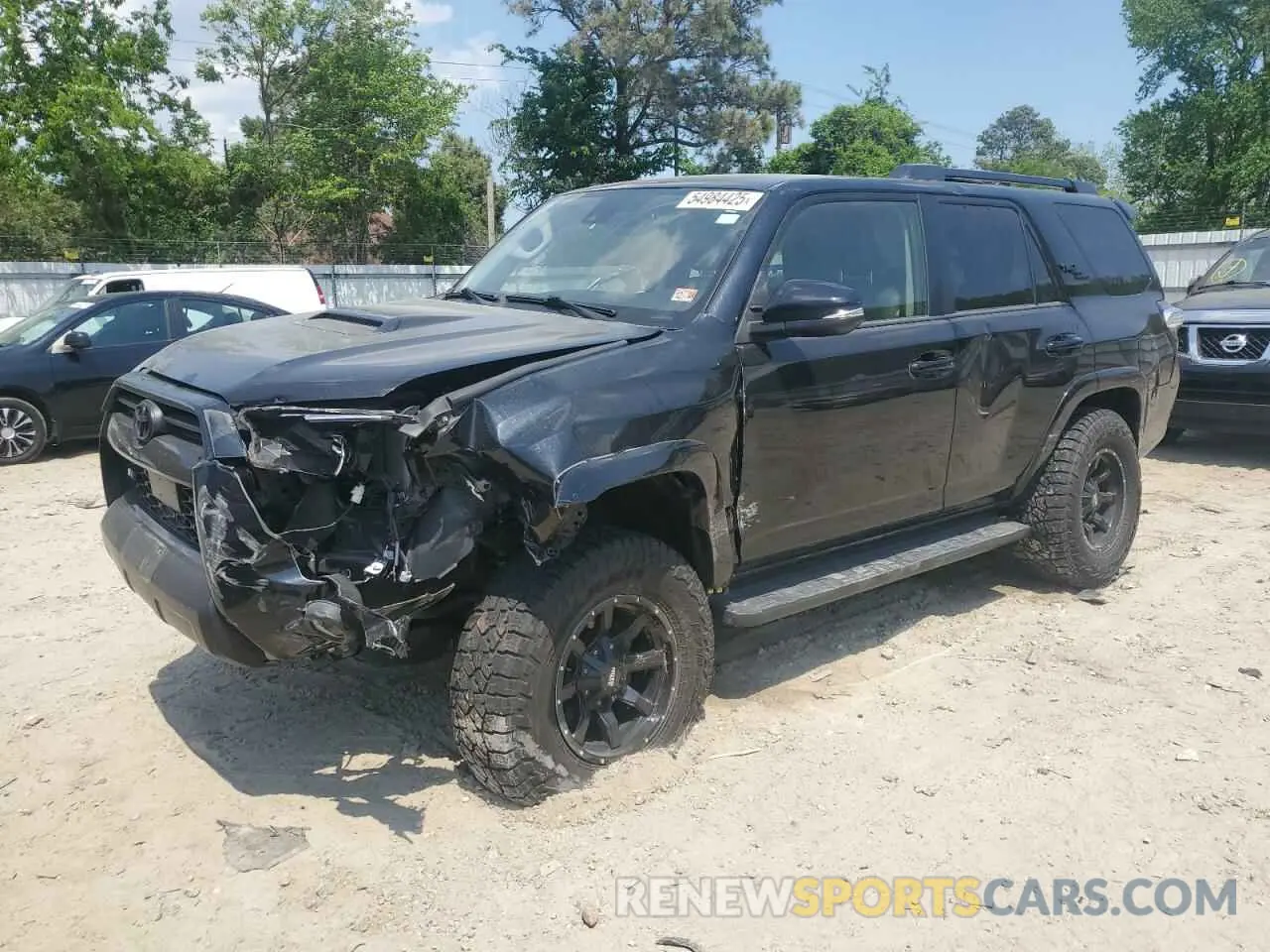 1 Фотография поврежденного автомобиля JTERU5JR3M5915631 TOYOTA 4RUNNER 2021