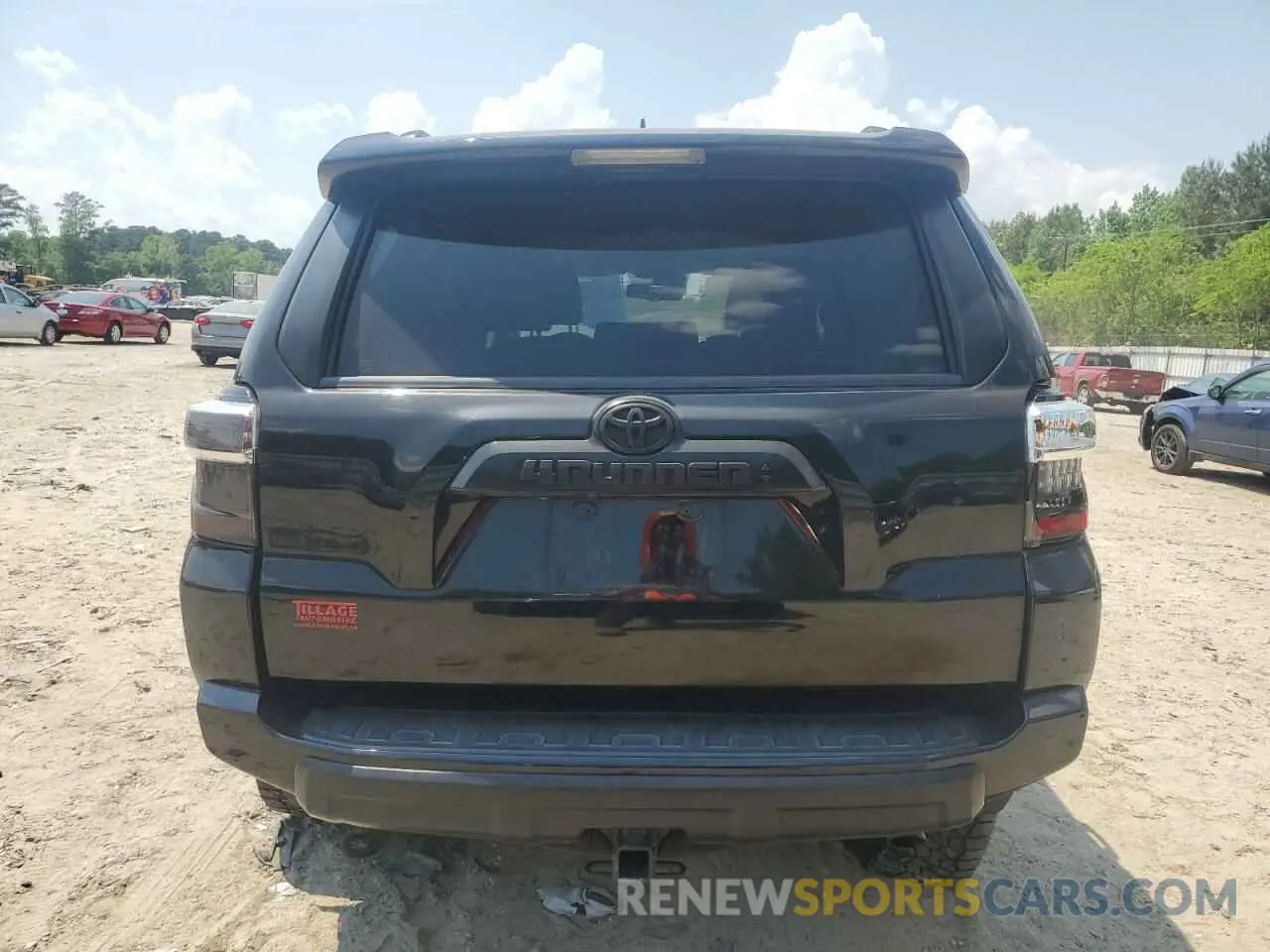 6 Фотография поврежденного автомобиля JTERU5JR3M5915631 TOYOTA 4RUNNER 2021