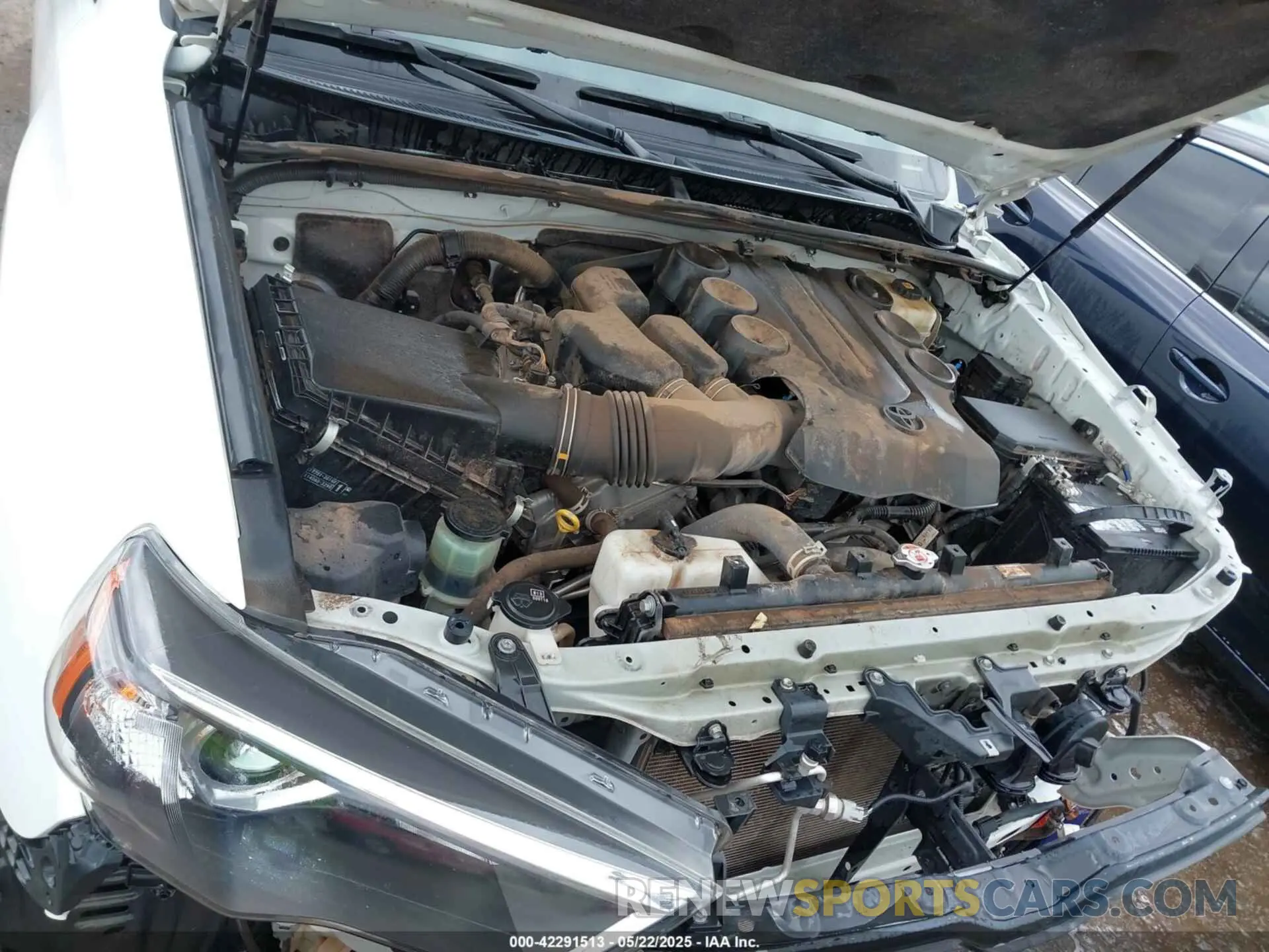 10 Фотография поврежденного автомобиля JTERU5JR3M5954879 TOYOTA 4RUNNER 2021
