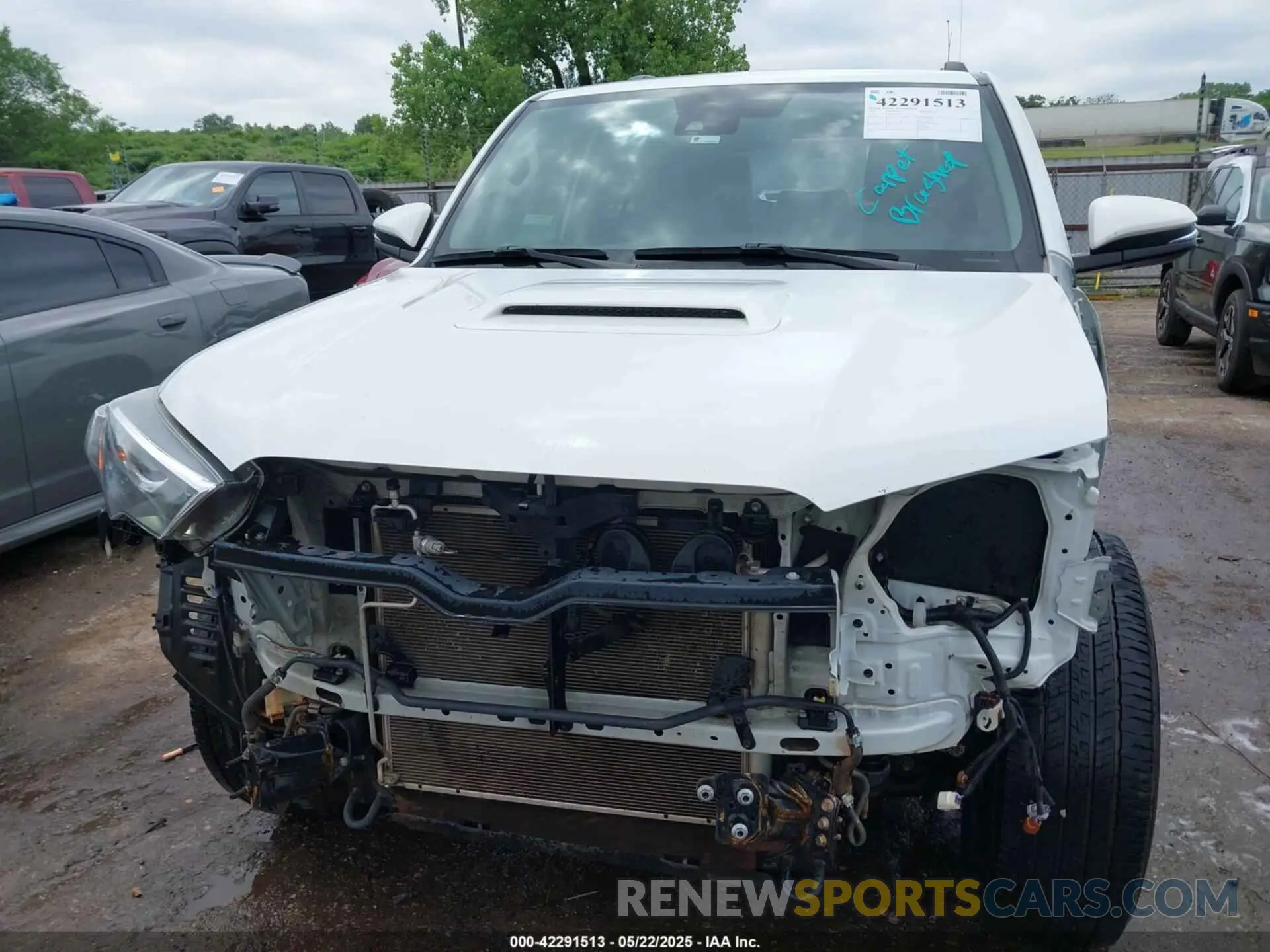 12 Фотография поврежденного автомобиля JTERU5JR3M5954879 TOYOTA 4RUNNER 2021
