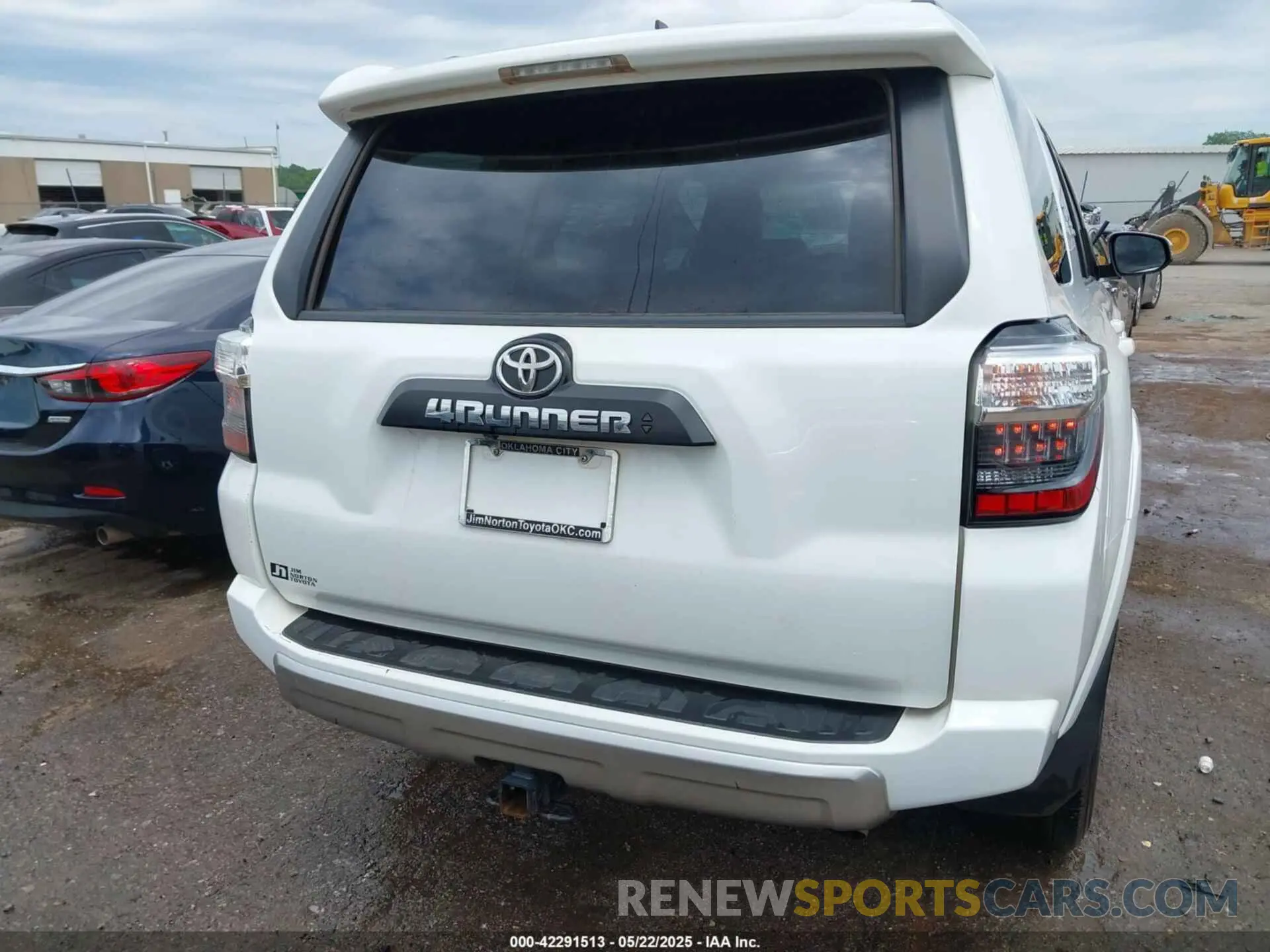 16 Фотография поврежденного автомобиля JTERU5JR3M5954879 TOYOTA 4RUNNER 2021