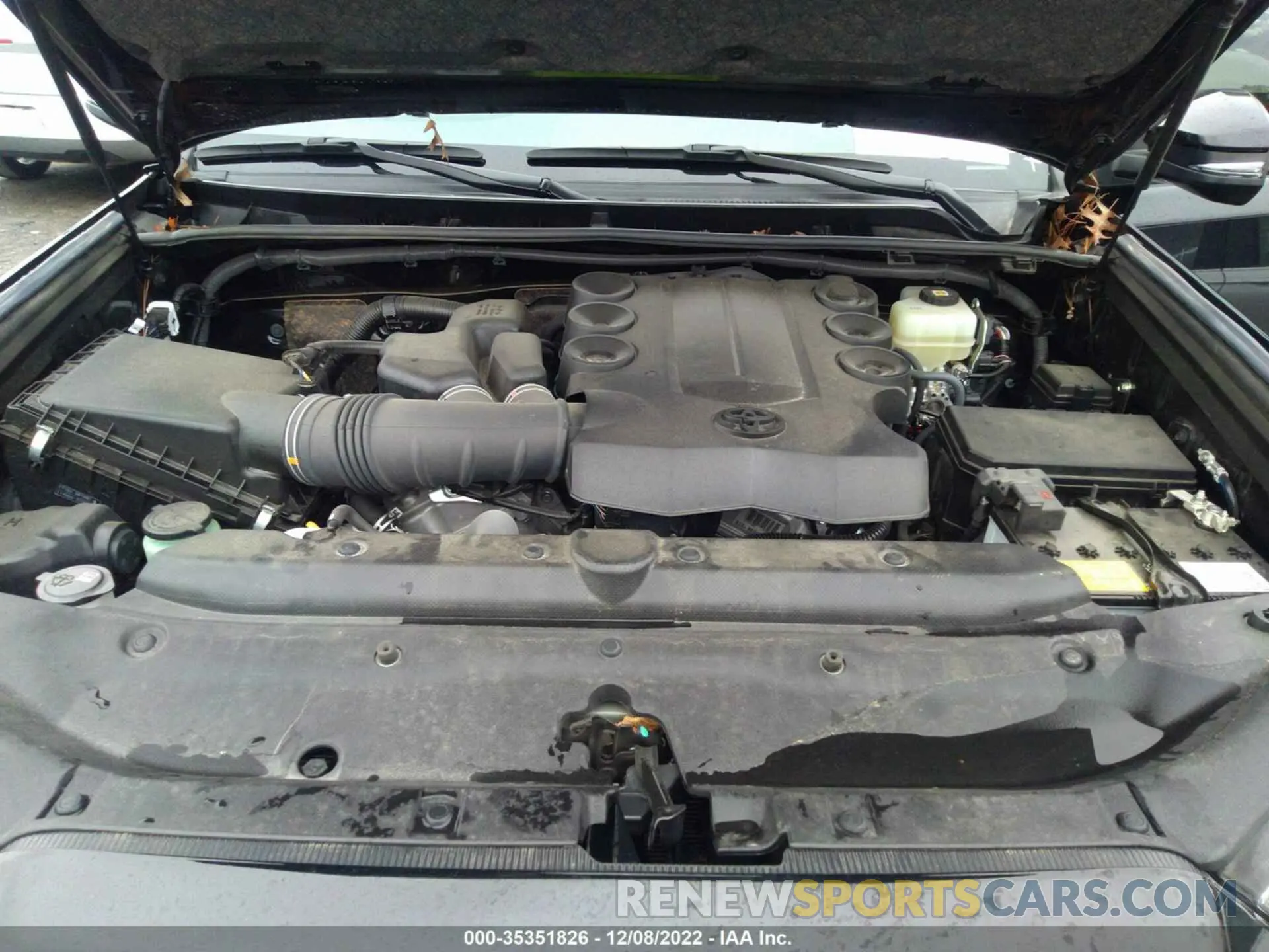 10 Фотография поврежденного автомобиля JTERU5JR4M5867959 TOYOTA 4RUNNER 2021