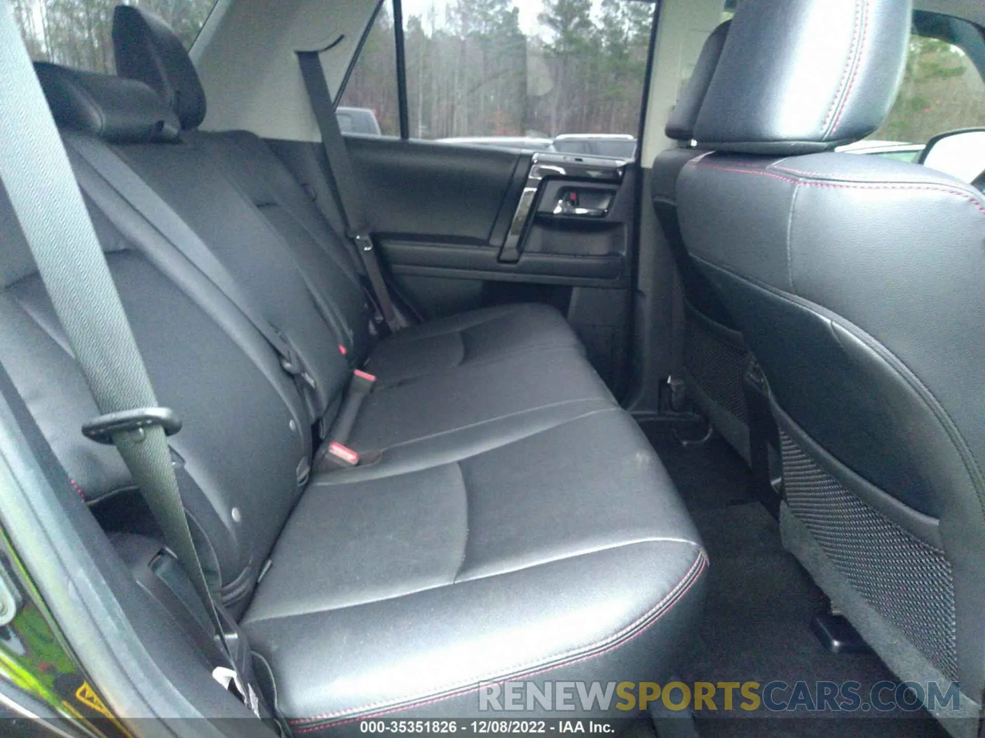 8 Фотография поврежденного автомобиля JTERU5JR4M5867959 TOYOTA 4RUNNER 2021