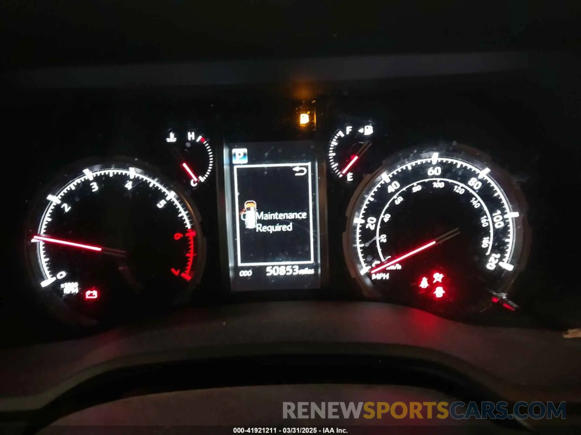 7 Фотография поврежденного автомобиля JTERU5JR6M5892569 TOYOTA 4RUNNER 2021