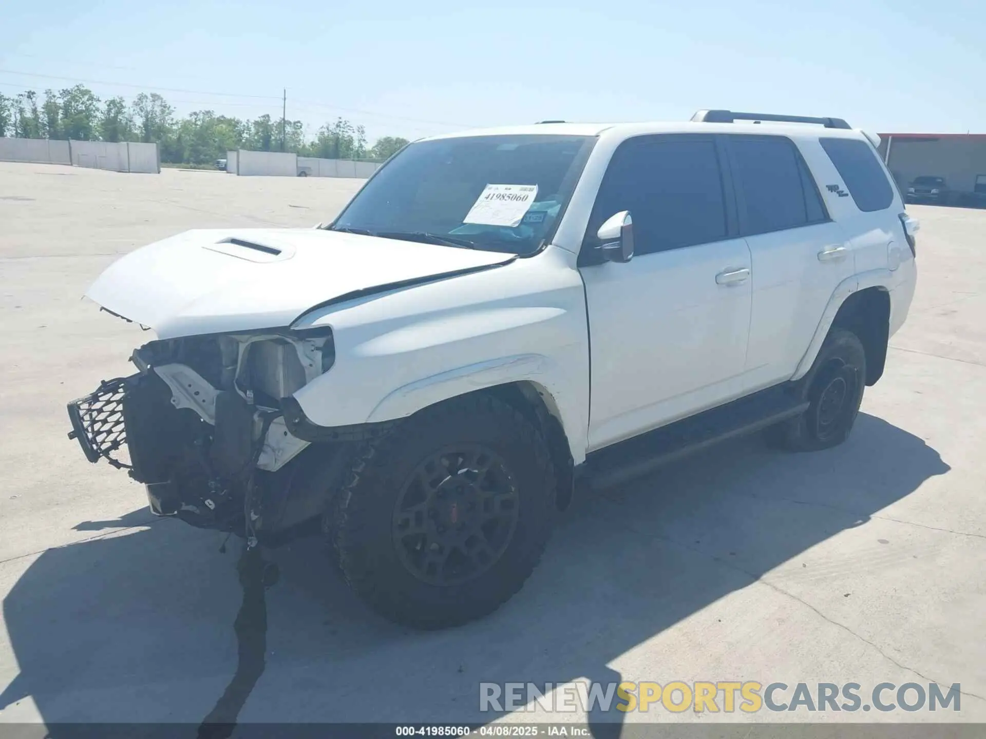 2 Photograph of a damaged car JTERU5JR7M5860987 TOYOTA 4RUNNER 2021