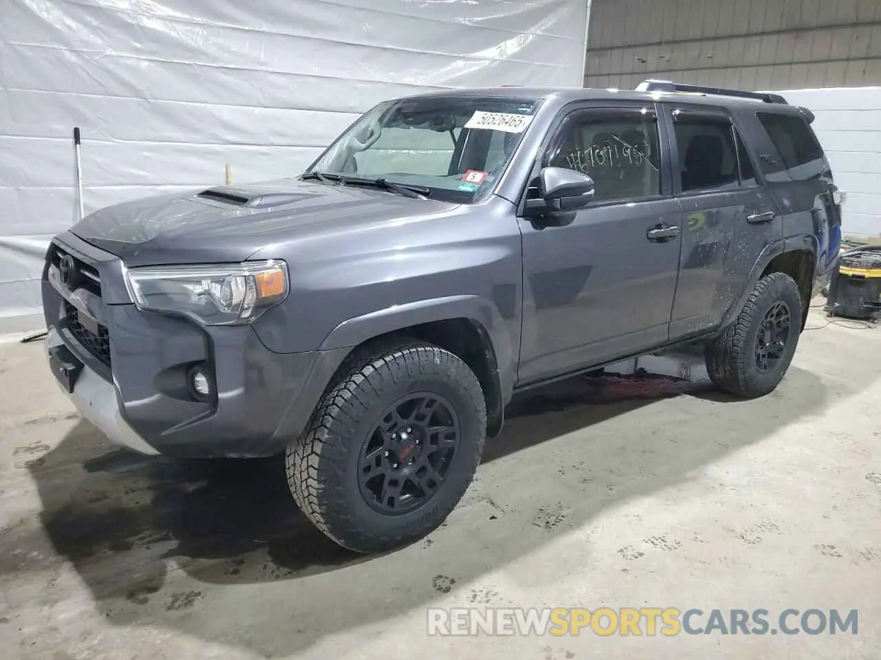 1 Фотография поврежденного автомобиля JTERU5JR7M5911940 TOYOTA 4RUNNER 2021
