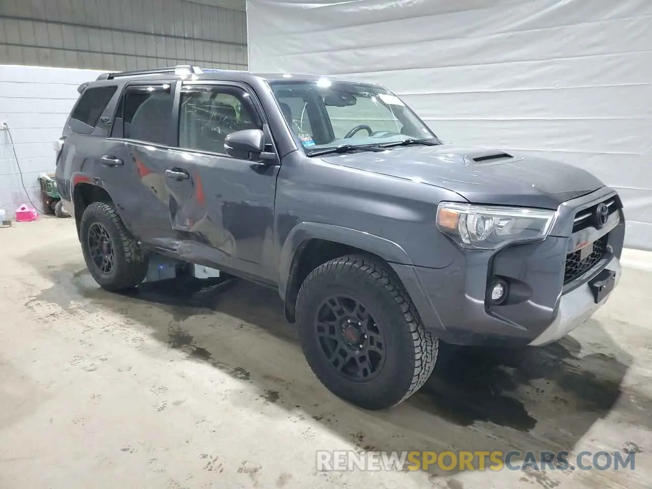 4 Фотография поврежденного автомобиля JTERU5JR7M5911940 TOYOTA 4RUNNER 2021