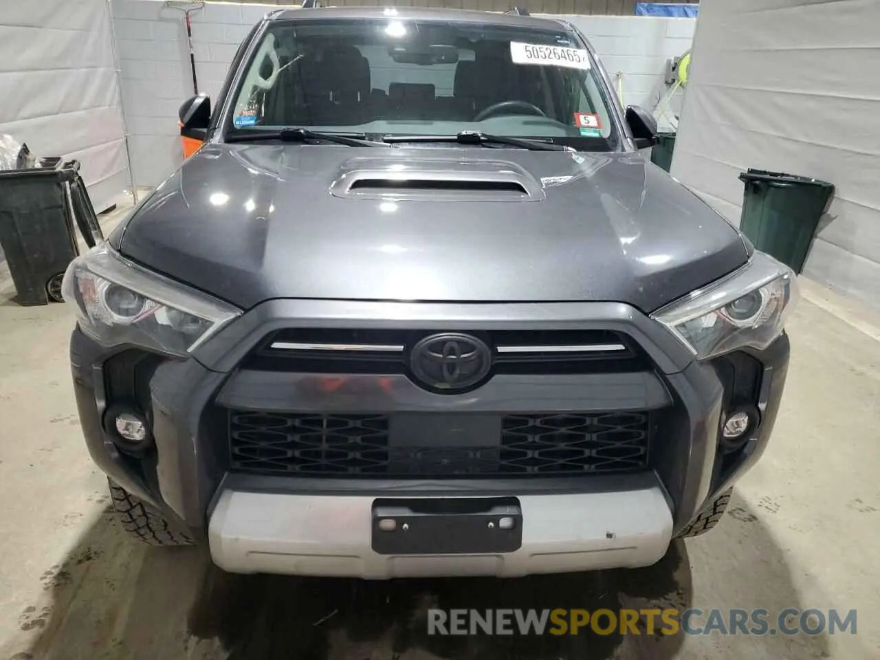 5 Фотография поврежденного автомобиля JTERU5JR7M5911940 TOYOTA 4RUNNER 2021