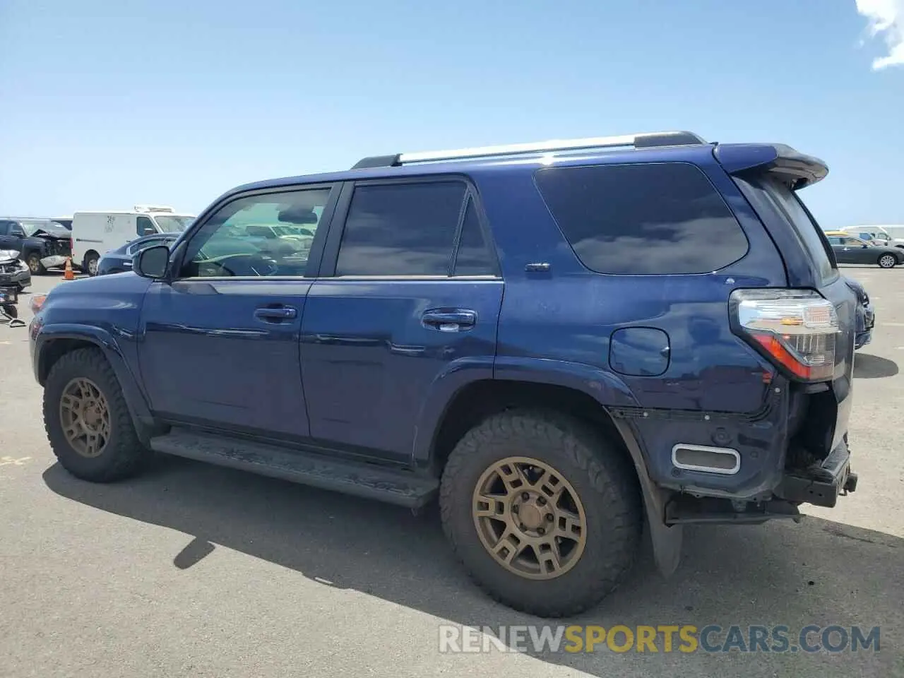 2 Фотография поврежденного автомобиля JTEEU5JR0N5260537 TOYOTA 4RUNNER 2022
