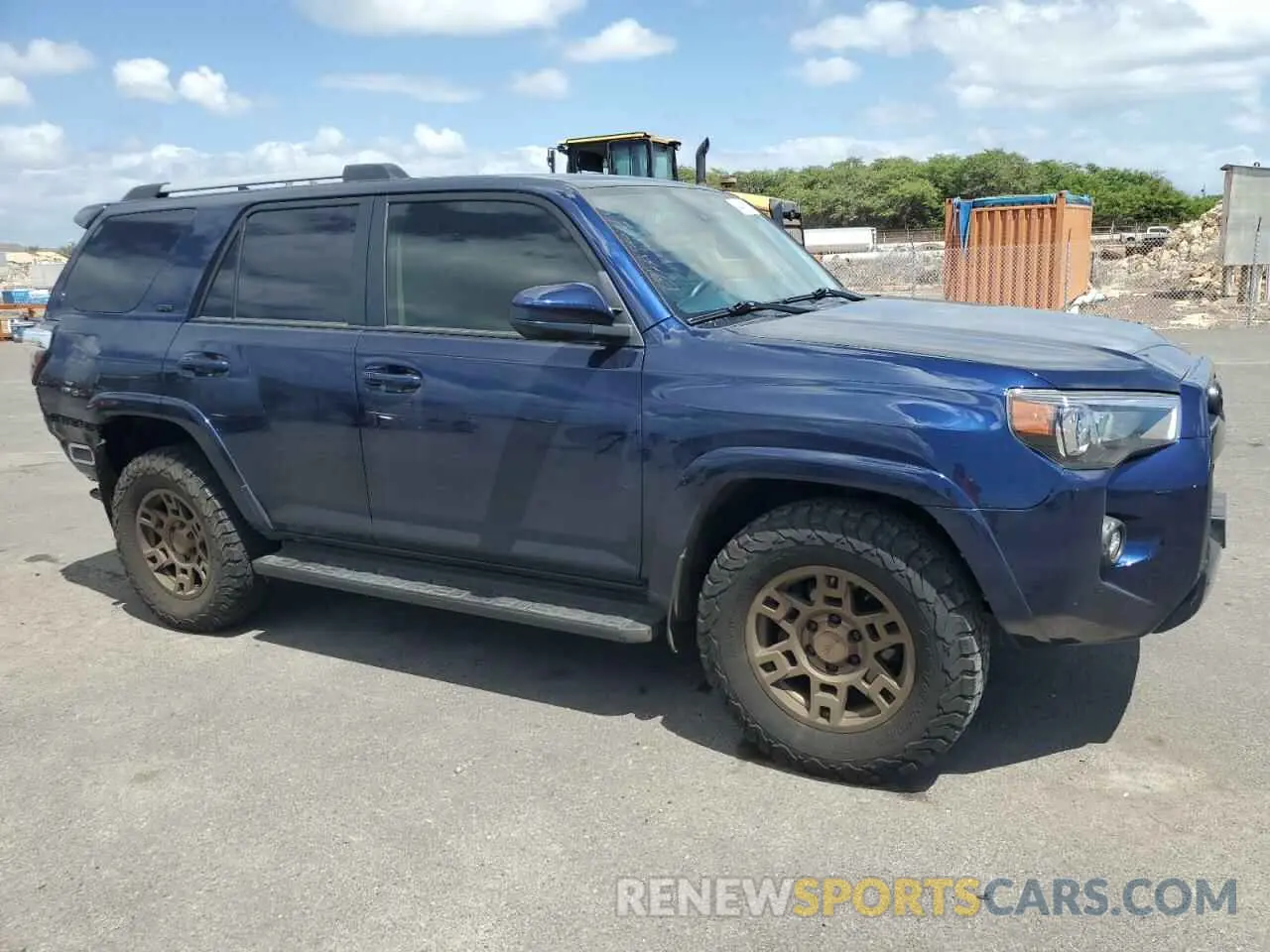 4 Фотография поврежденного автомобиля JTEEU5JR0N5260537 TOYOTA 4RUNNER 2022