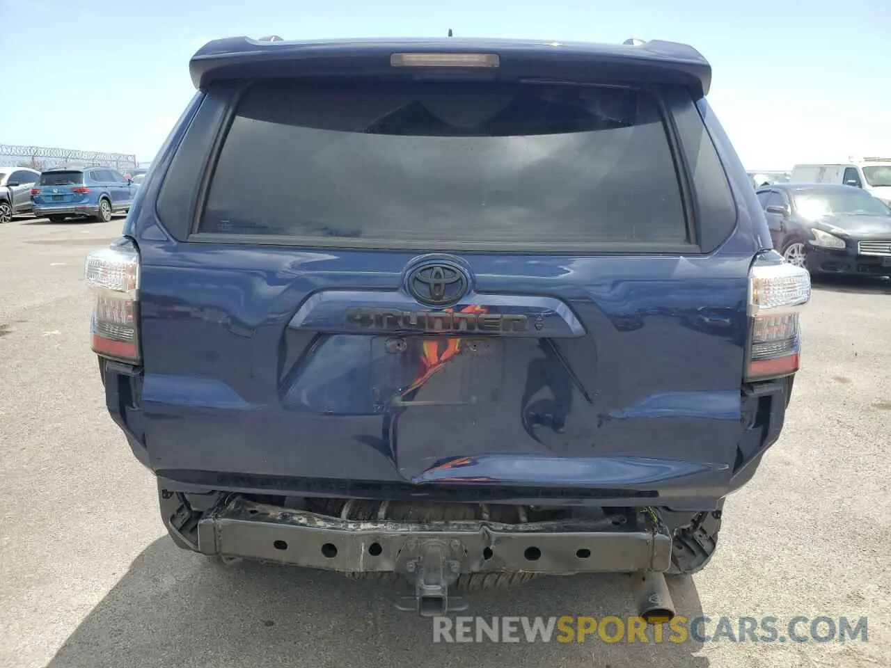 6 Фотография поврежденного автомобиля JTEEU5JR0N5260537 TOYOTA 4RUNNER 2022