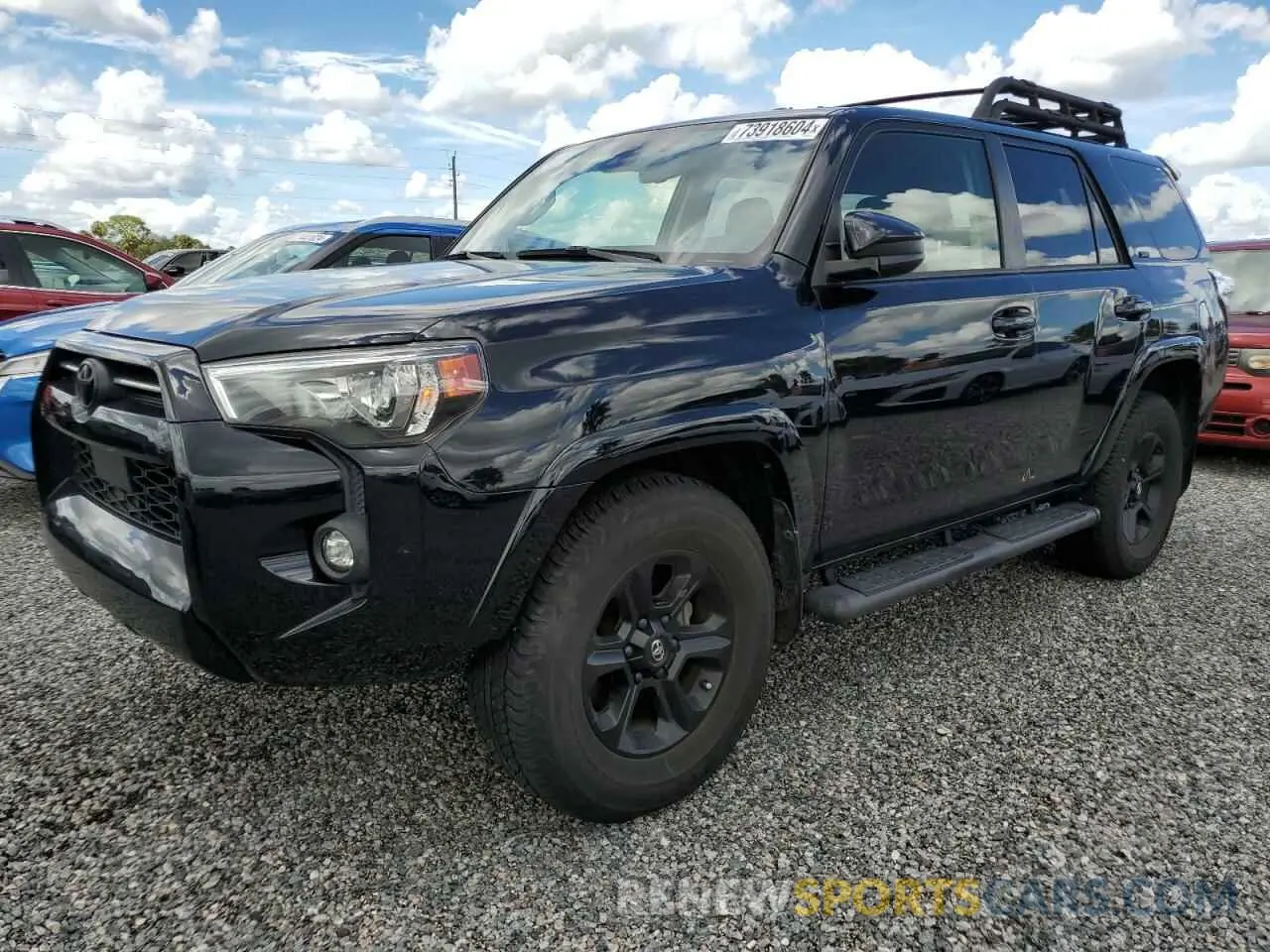 1 Photograph of a damaged car JTEEU5JR0N5261994 TOYOTA 4RUNNER 2022