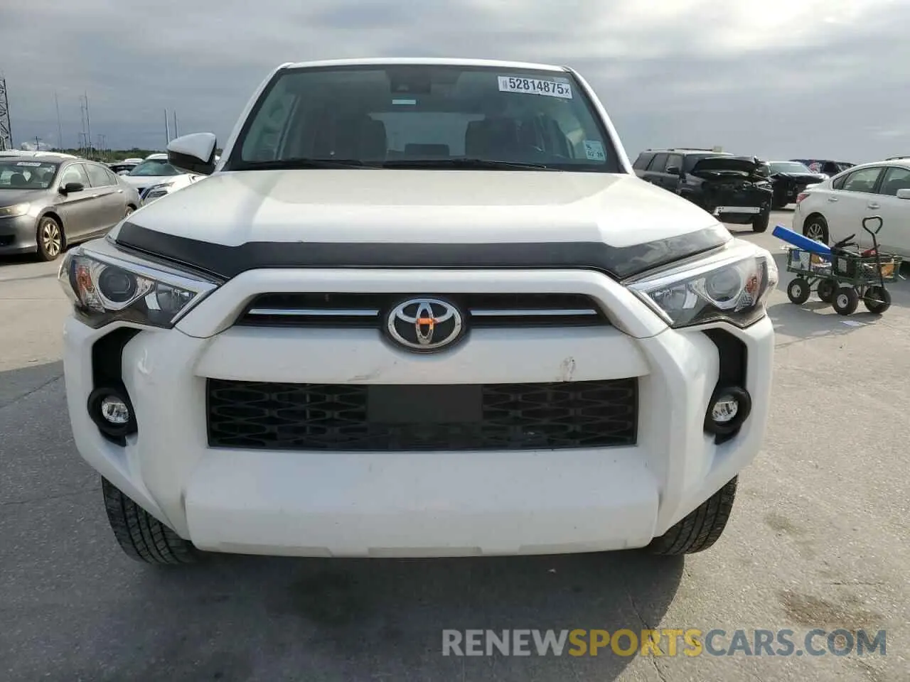 5 Фотография поврежденного автомобиля JTEEU5JR3N5259981 TOYOTA 4RUNNER 2022
